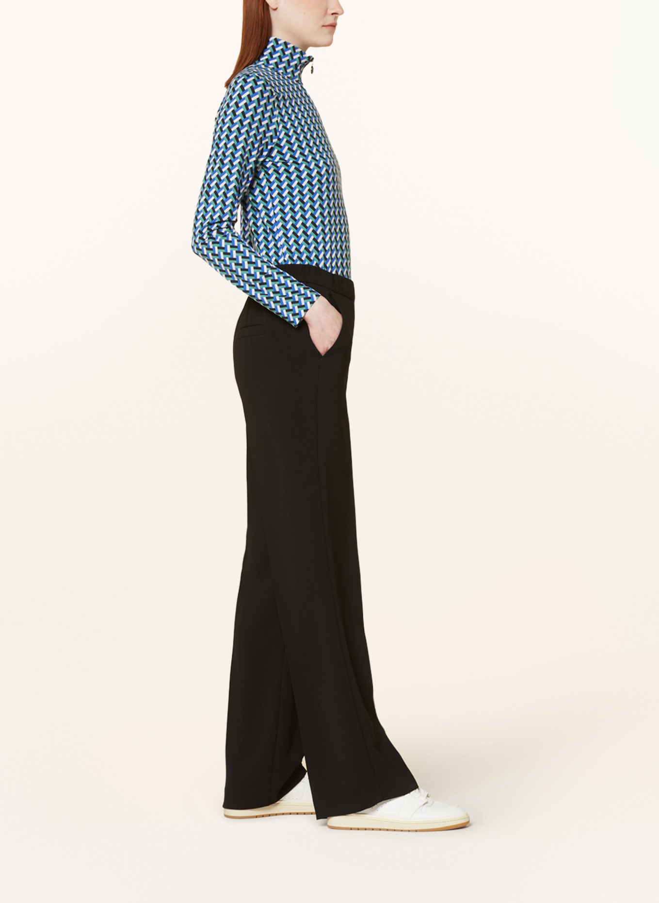 MARC CAIN Trousers WASHINGTON, Color: 900 BLACK (Image 4)