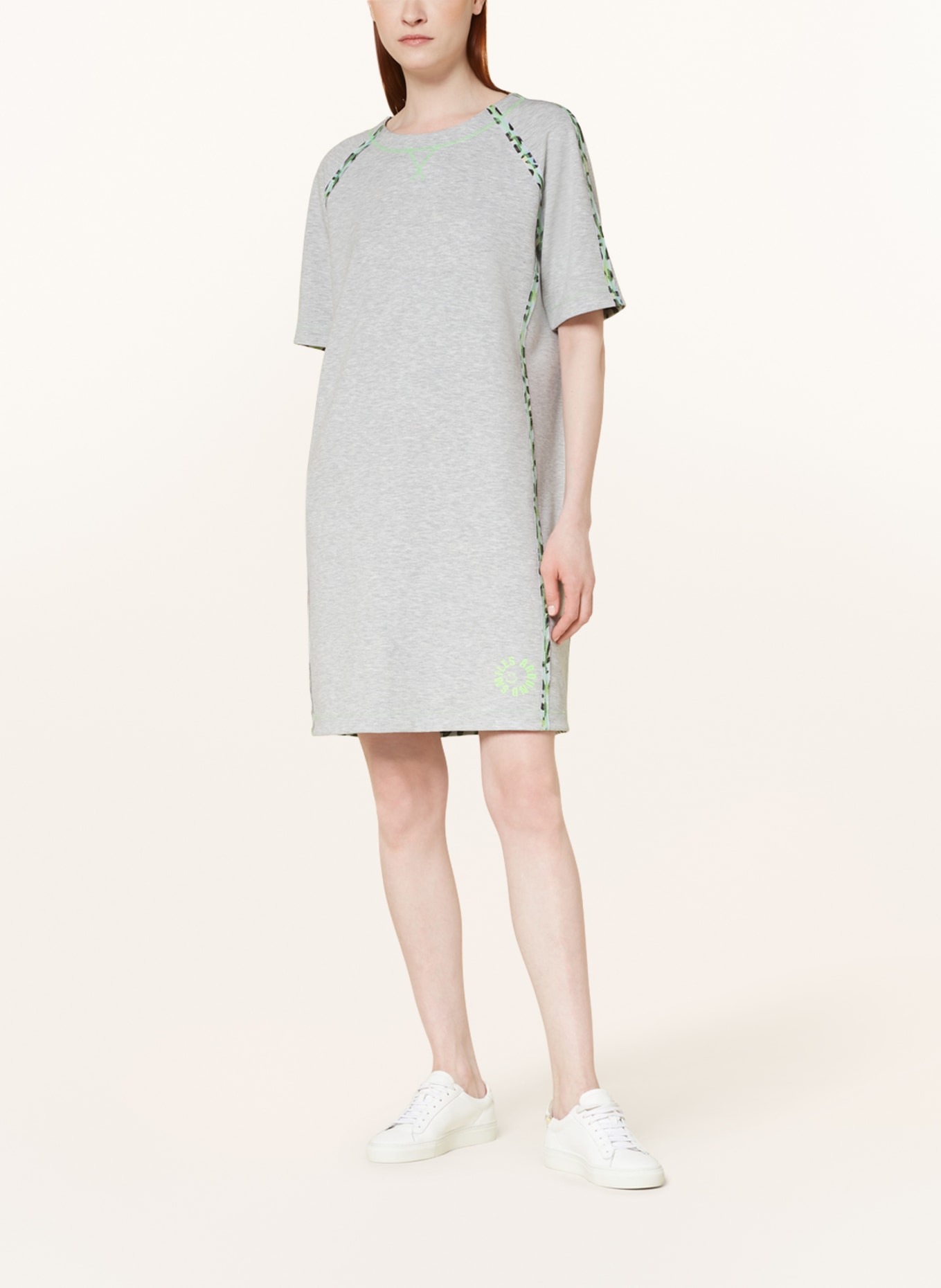 MARC CAIN Sukienka dwustronna, Kolor: 810 silver grey (Obrazek 3)