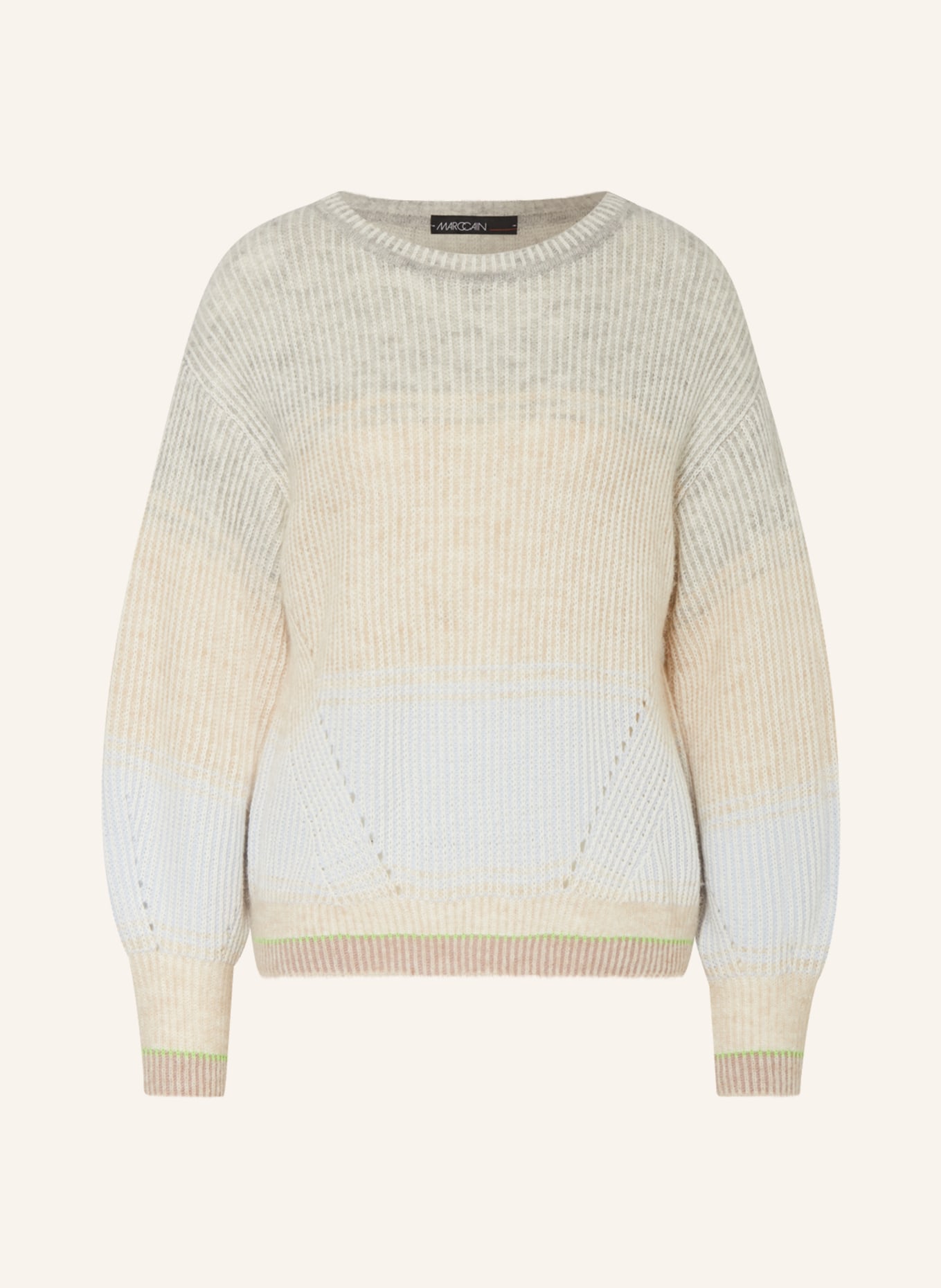 MARC CAIN Sweater, Color: 304 soft powder blue (Image 1)