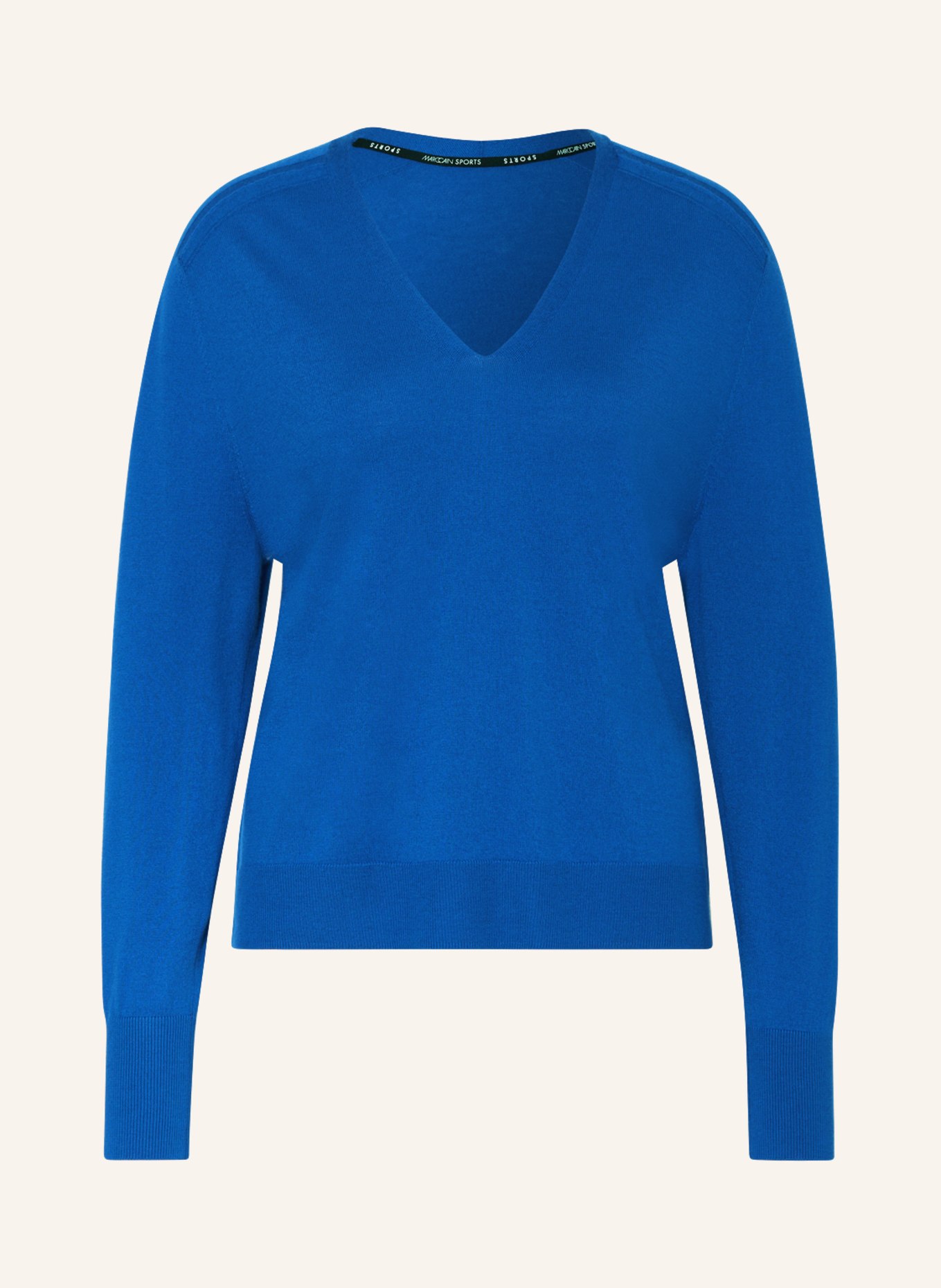 MARC CAIN Sweater, Color: 365 bright royal blue (Image 1)