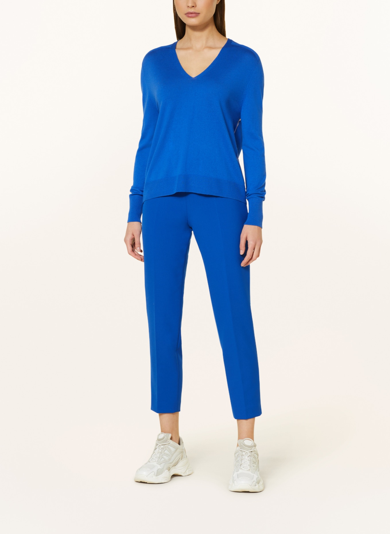 MARC CAIN Sweater, Color: 365 bright royal blue (Image 2)