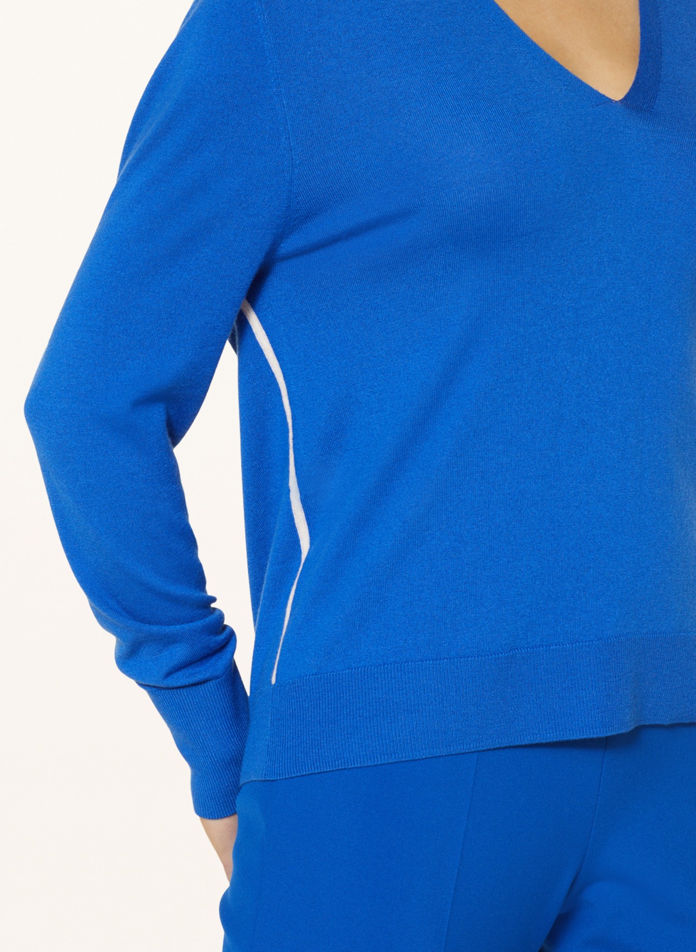 MARC CAIN Sweter, Kolor: 365 bright royal blue (Obrazek 4)