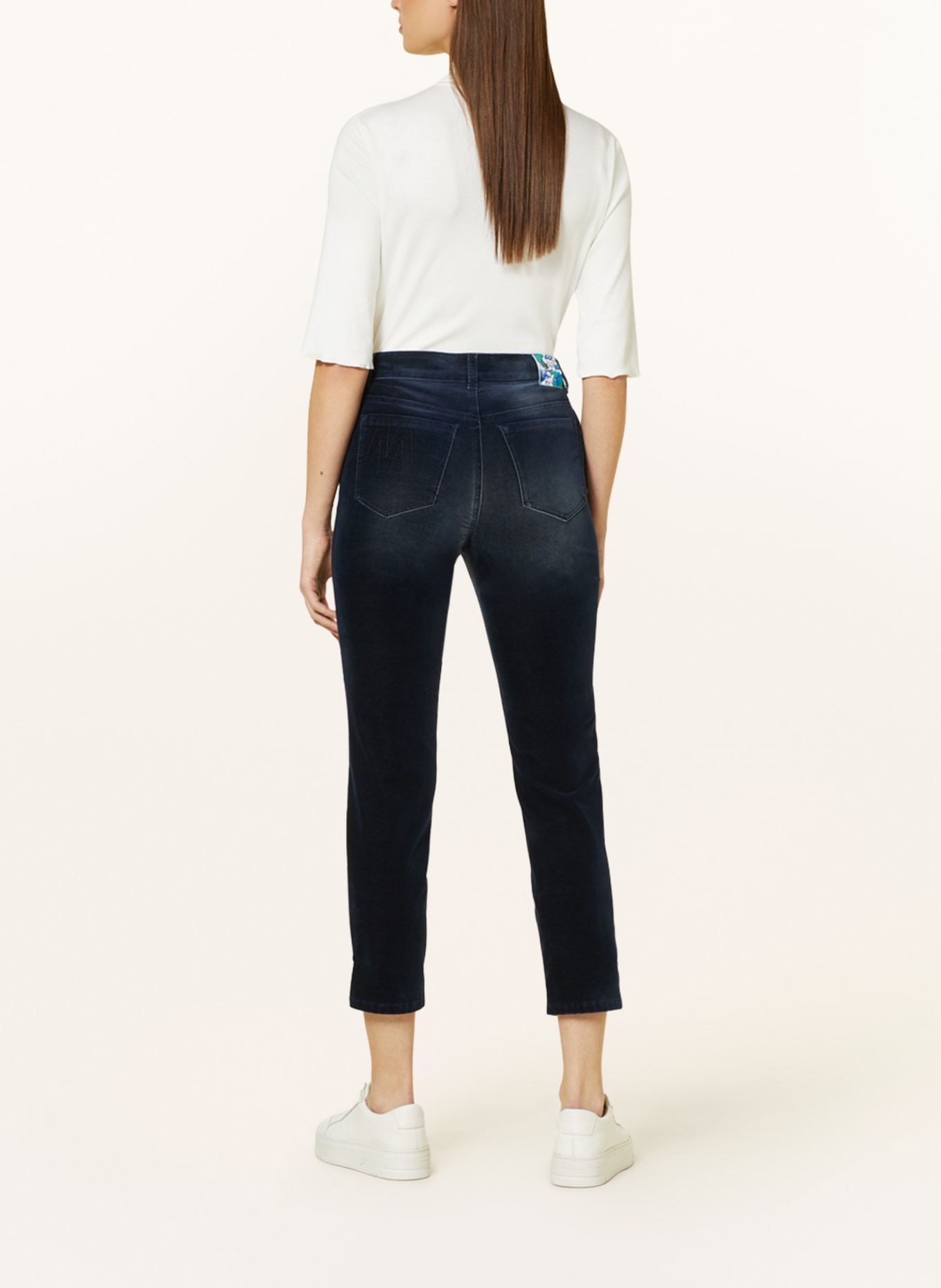 Violet stretch velvet jeans | Ladies Country Clothing | Cordings US