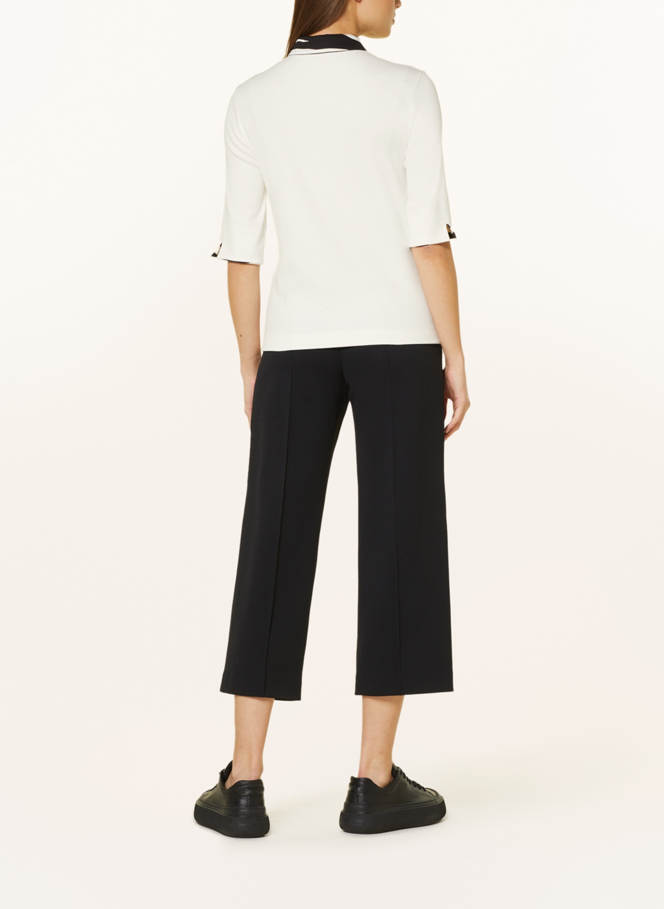 MARC CAIN Shirt with 3/4 sleeves, Color: 110 off (Image 3)