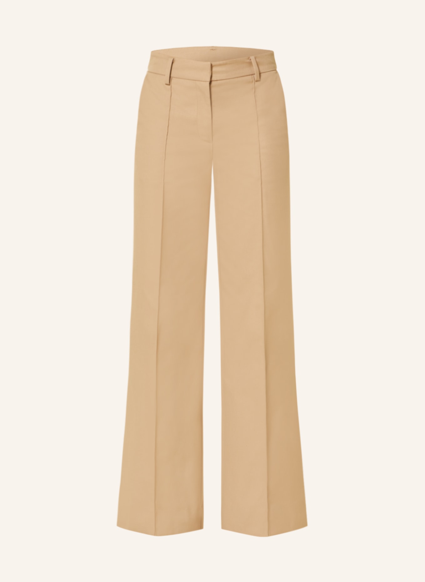 WEEKDAY Trousers KYLIE, Color: BEIGE (Image 1)