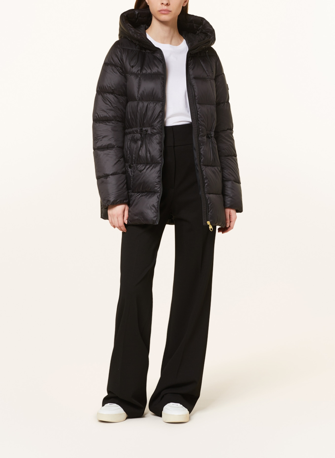 BARBOUR INTERNATIONAL Quilted jacket ENNIS, Color: BLACK (Image 2)