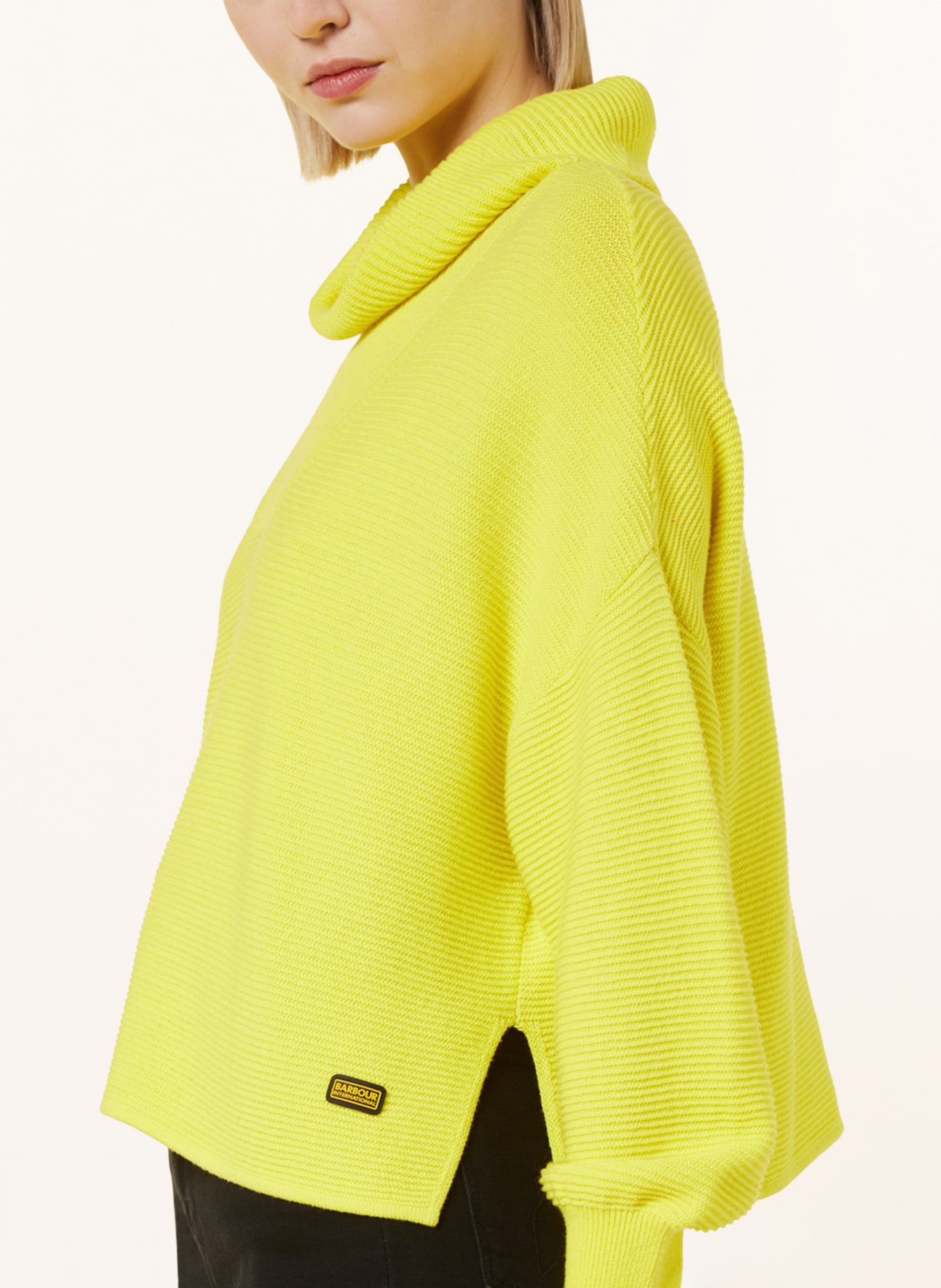 Barbour top sweater yellow