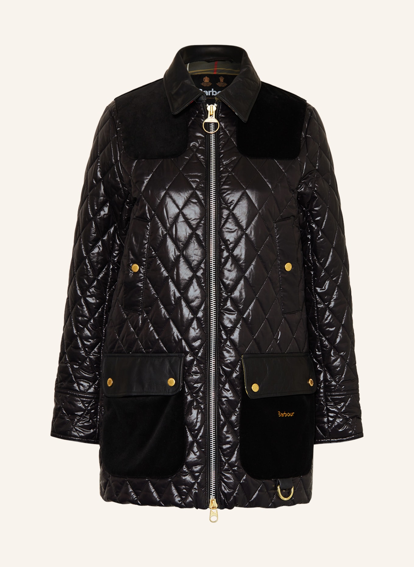 Barbour quilted jacket womens paris store