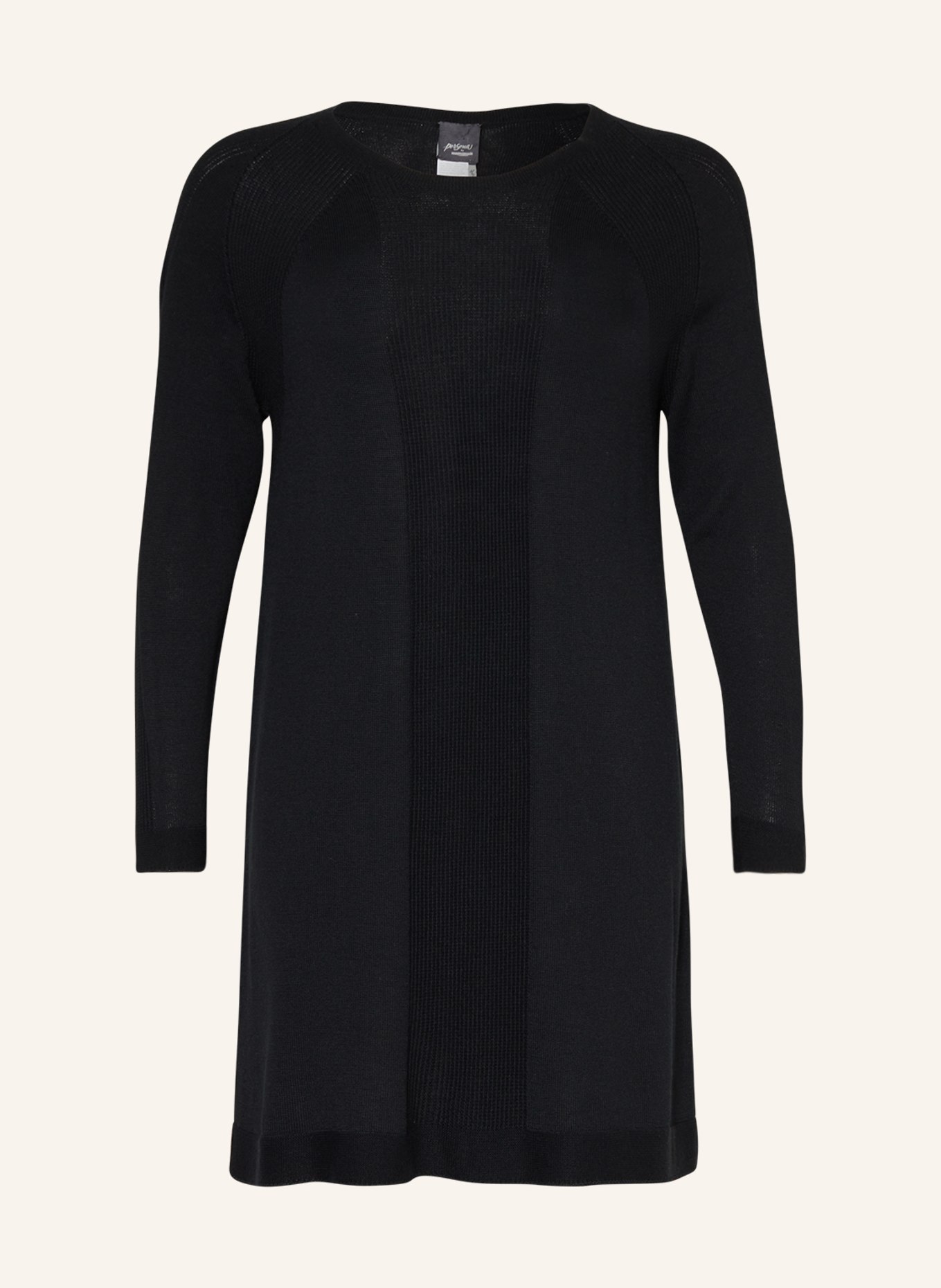 MARINA RINALDI PERSONA Knit dress, Color: BLACK (Image 1)