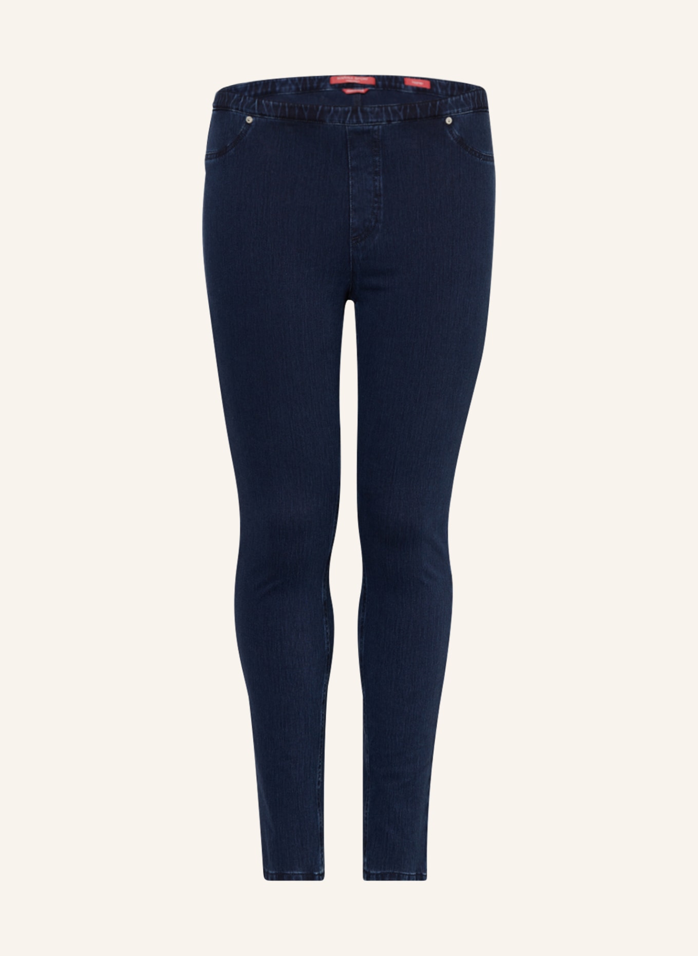 MARINA RINALDI SPORT Skinny Jeans IDILLICO, Farbe: 074 Nero (Bild 1)