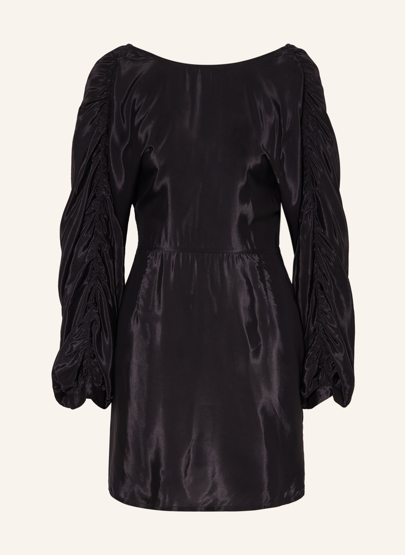 ENVELOPE 1976 Dress DYNASTY with silk, Color: BLACK (Image 1)
