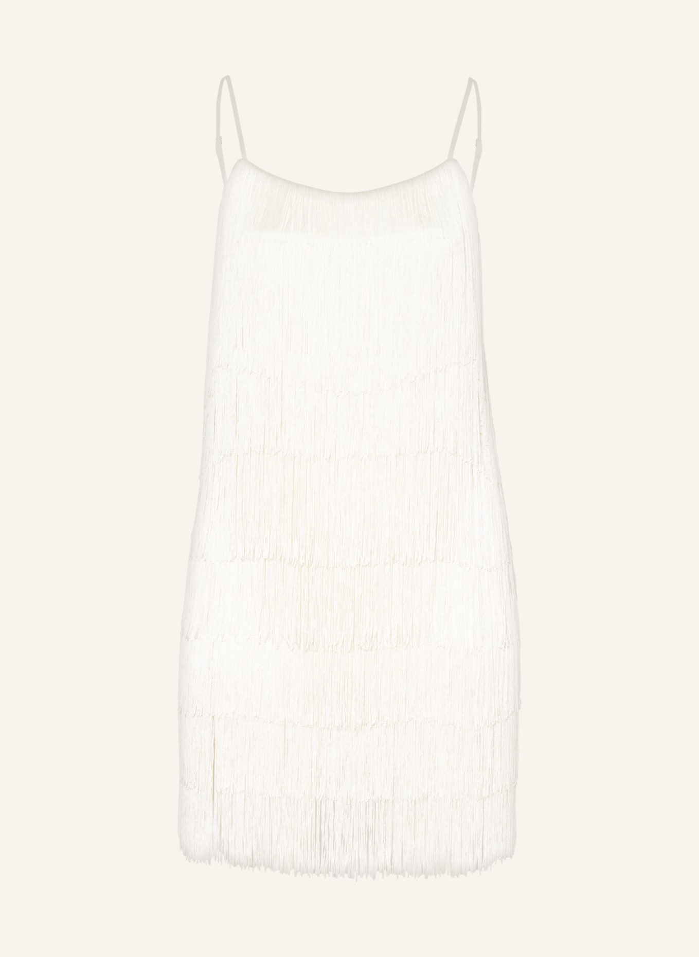 ENVELOPE 1976 Kleid FRINGE mit Fransen, Farbe: ECRU (Bild 1)