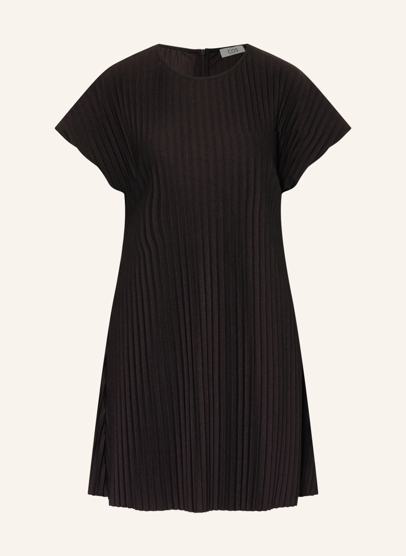 COS Pleated dress, Color: BLACK (Image 1)