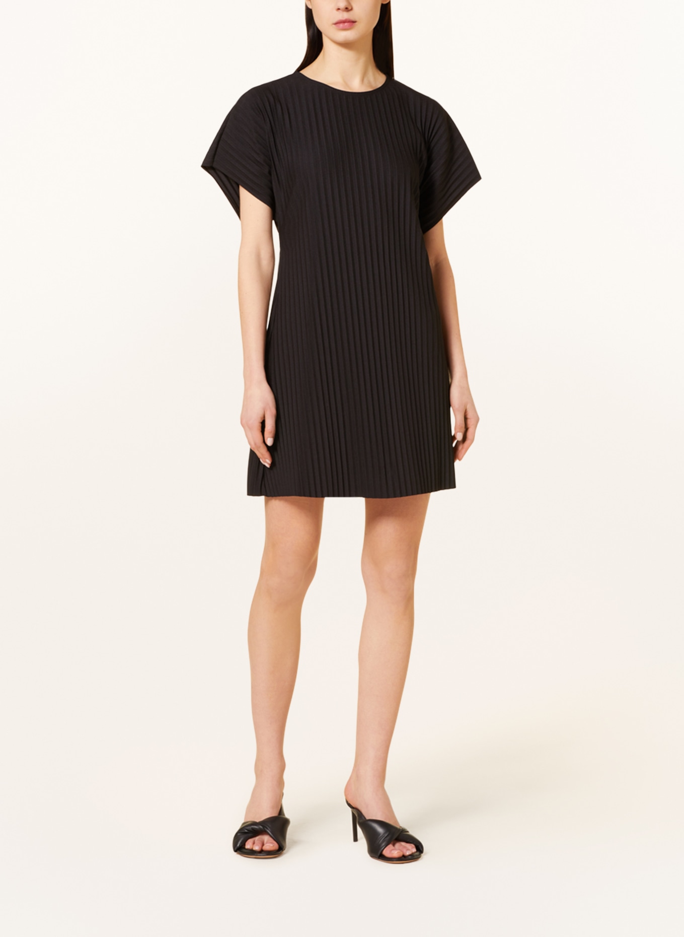 COS Pleated dress, Color: BLACK (Image 2)