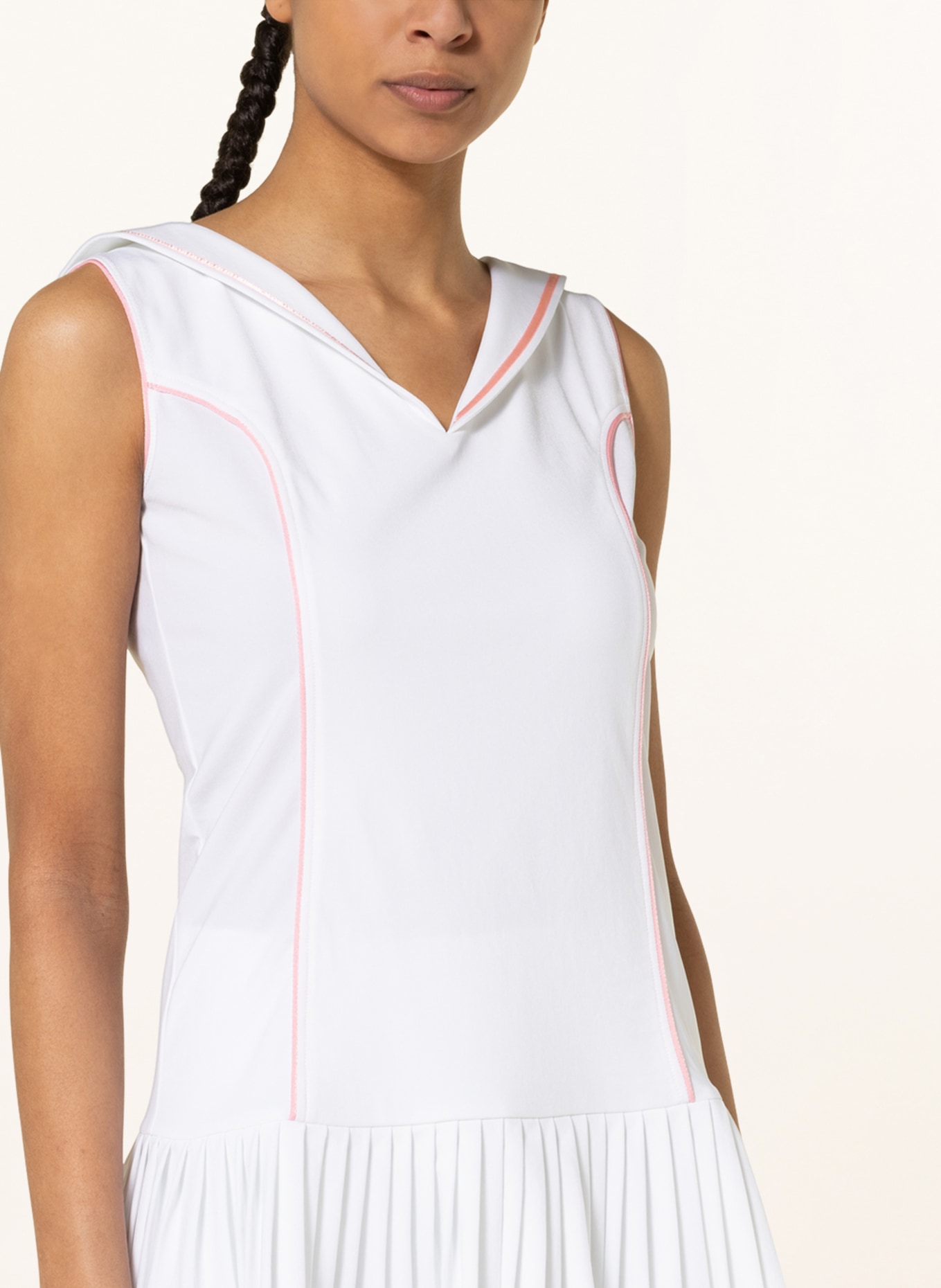 EXEAT Tennis dress LA CONTESSA, Color: WHITE (Image 4)