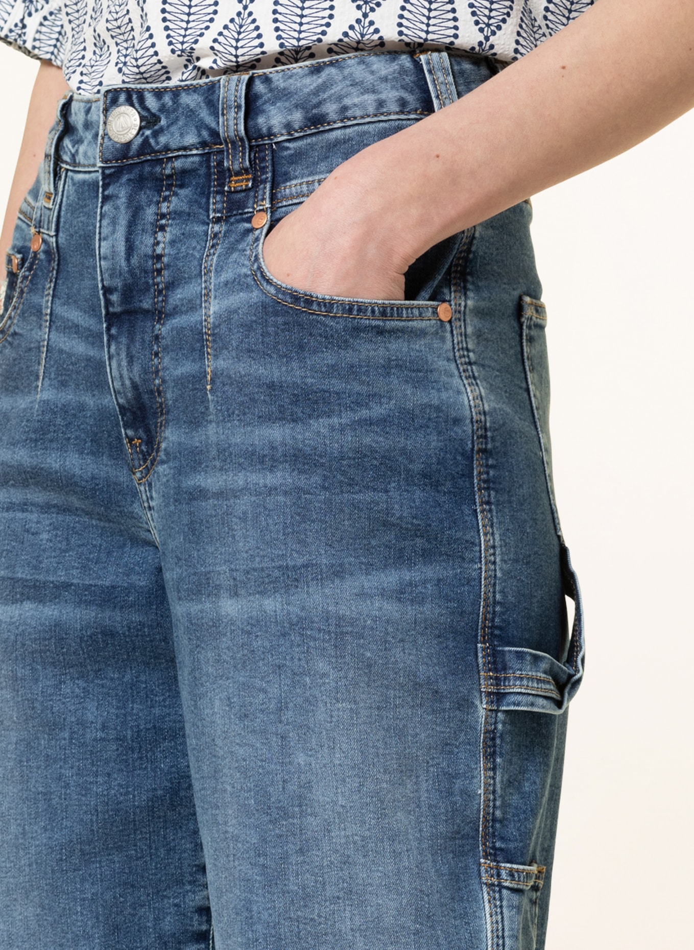 Herrlicher 7/8 jeans PEYTON, Color: 932 harbour blue (Image 4)