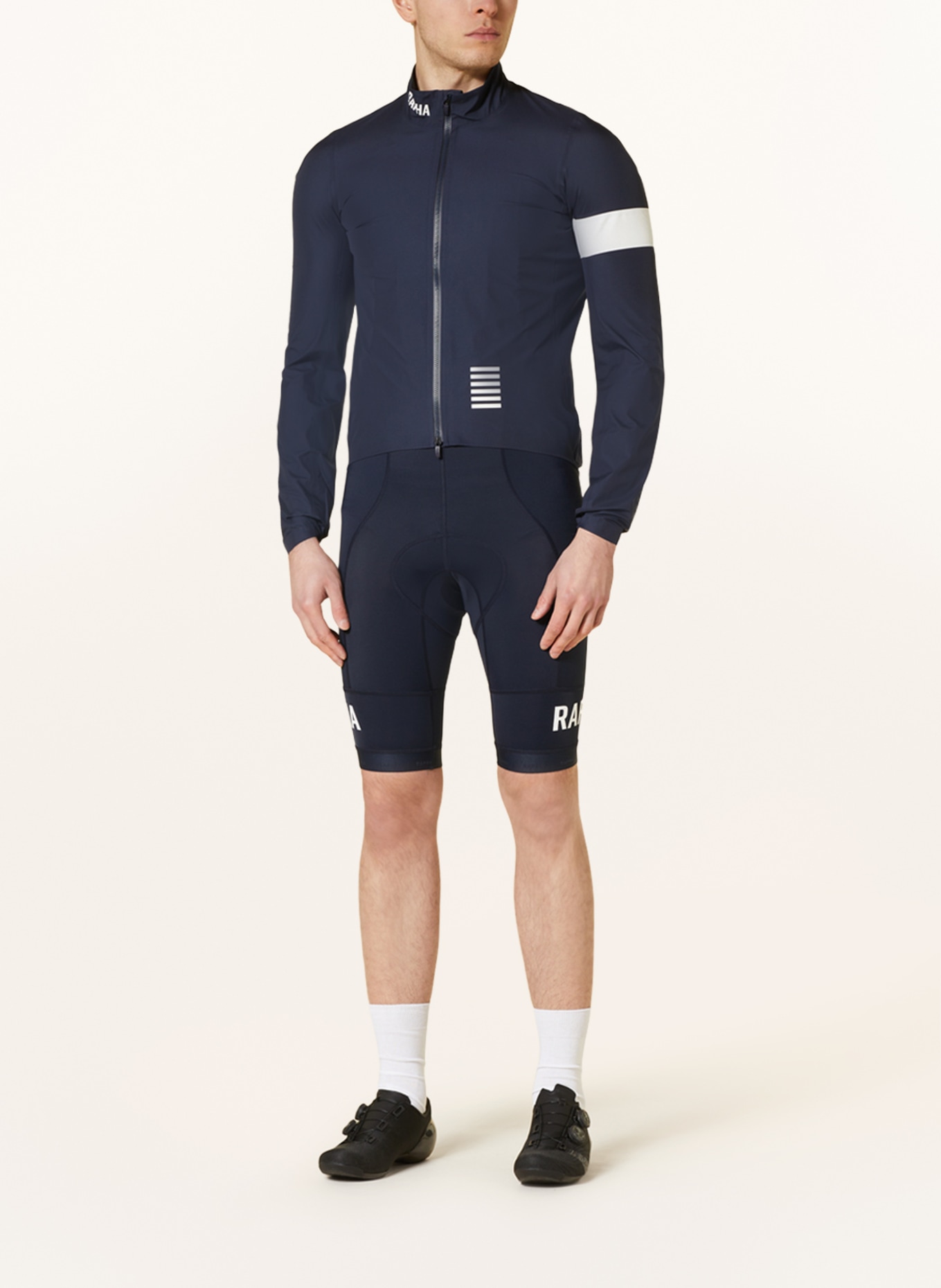 Rapha Cycling jacket PRO TEAM GORE-TEX, Color: DARK BLUE/ WHITE (Image 2)