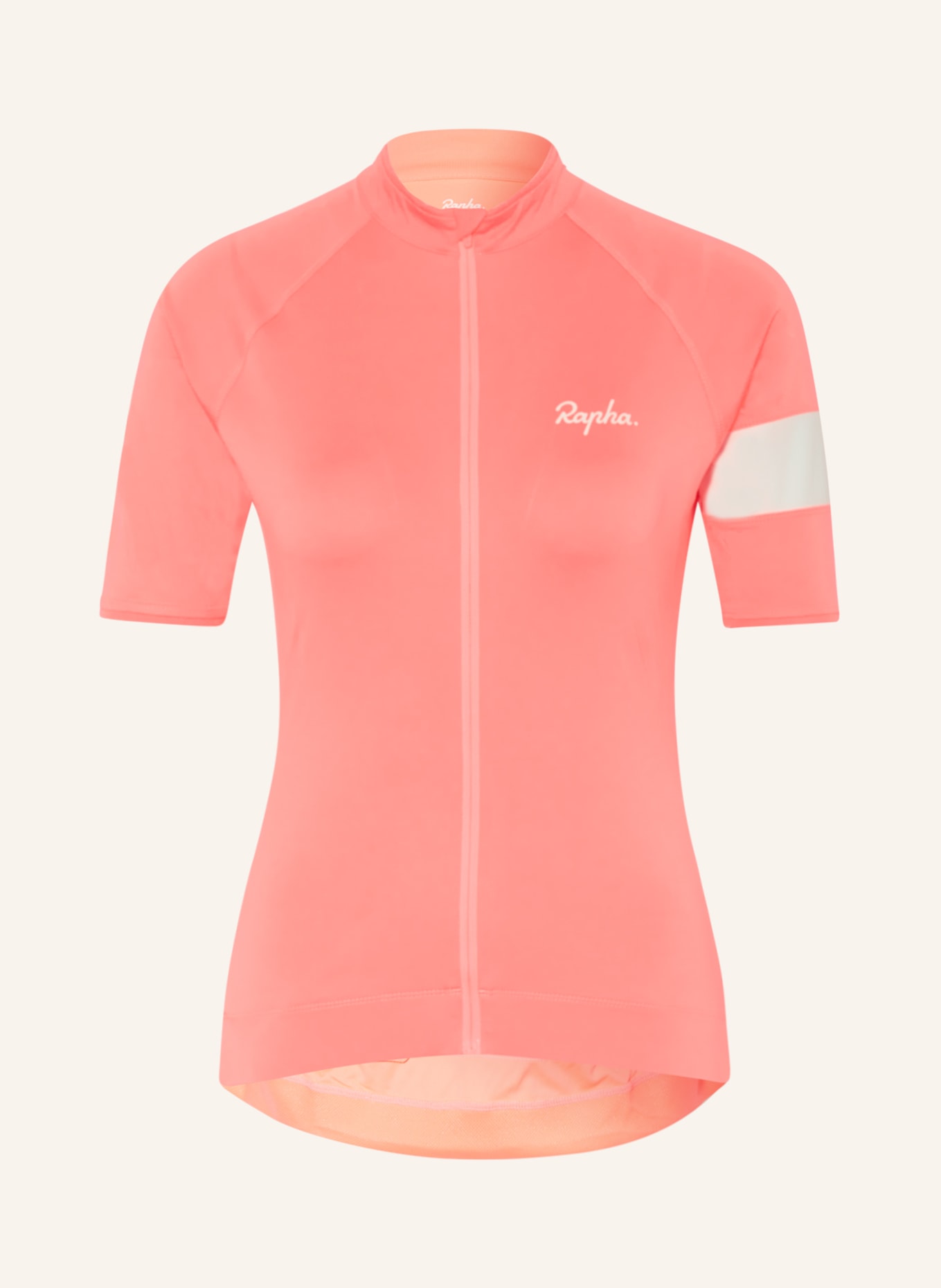 Rapha Koszulka rowerowa CORE JERSEY, Kolor: JASKRAWY MOCNORÓŻOWY (Obrazek 1)