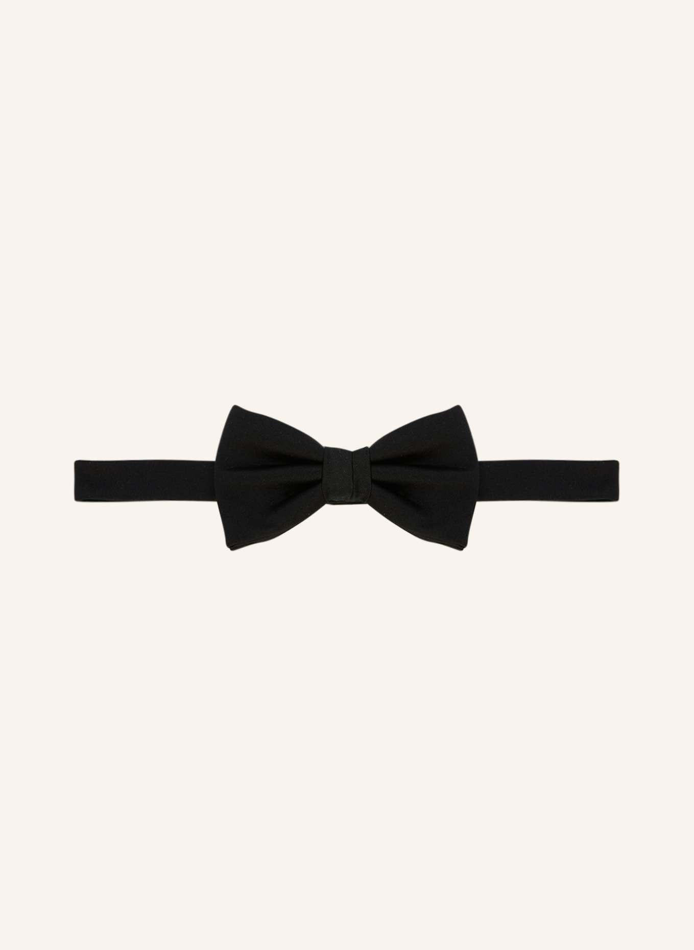 WILVORST Set: Bow tie and pocket square, Color: BLACK (Image 2)