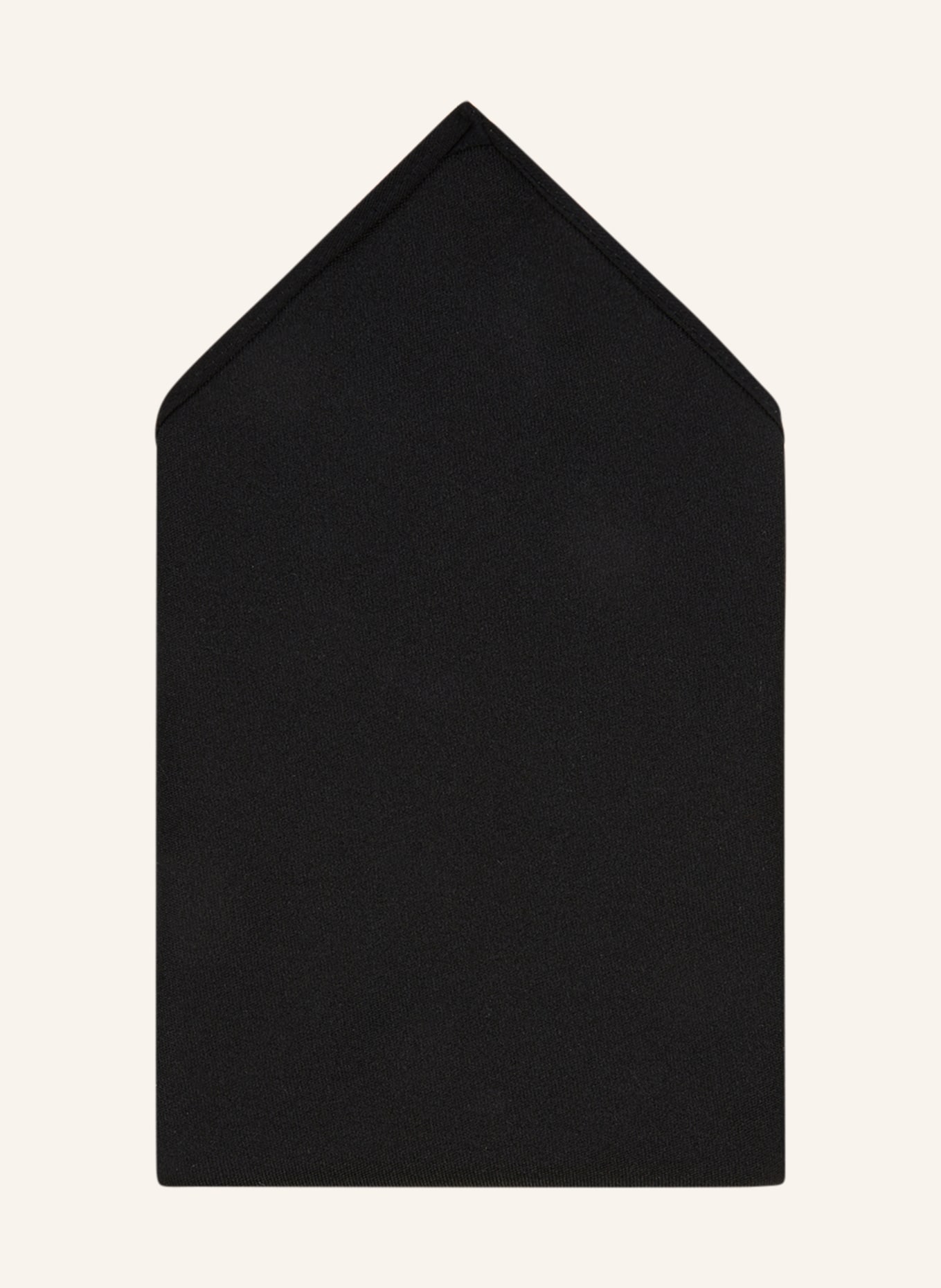 WILVORST Set: Bow tie and pocket square, Color: BLACK (Image 4)