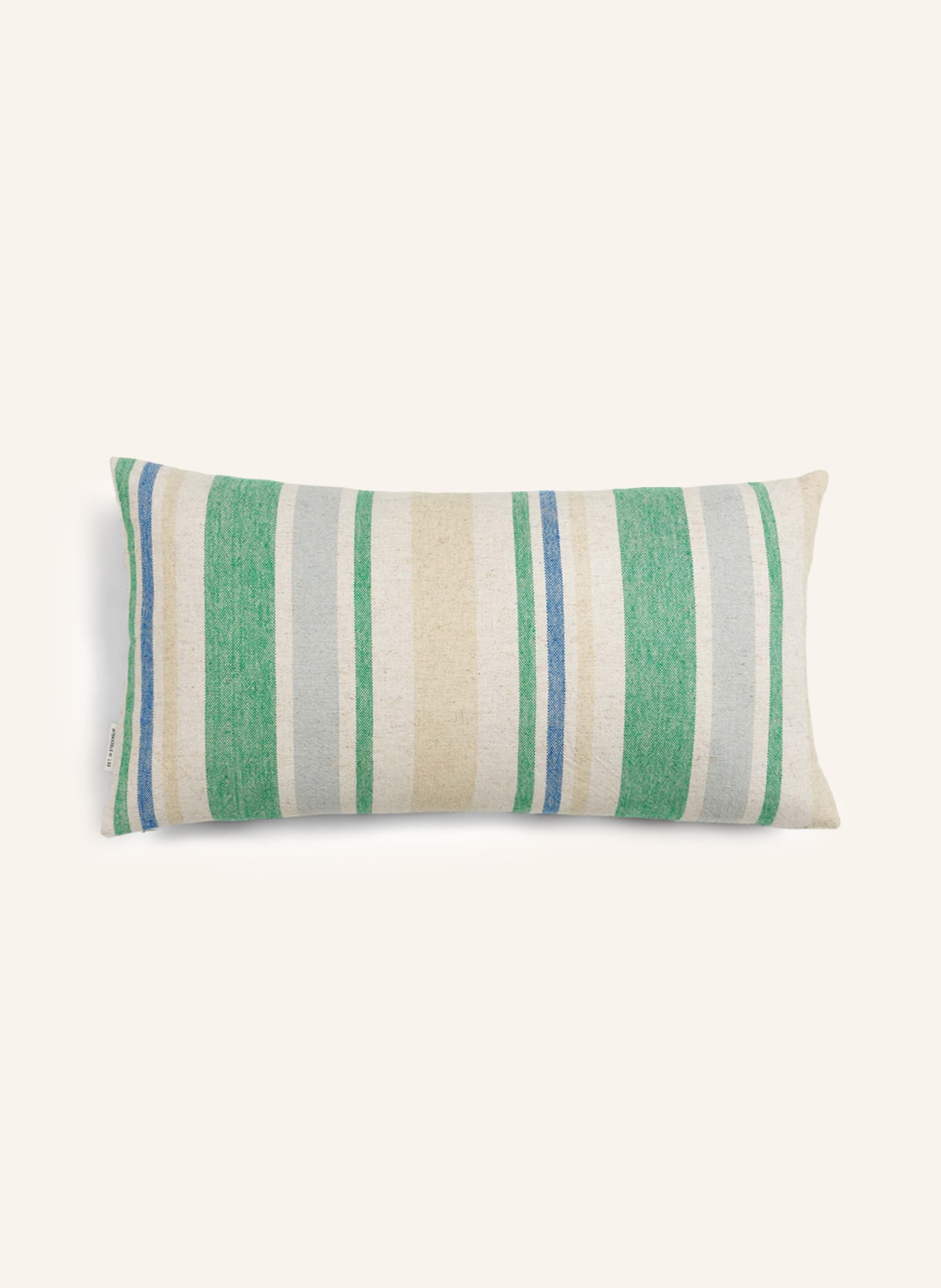 Marc O'Polo Decorative cushion TORRE, Color: CREAM/ MINT/ BLUE (Image 1)