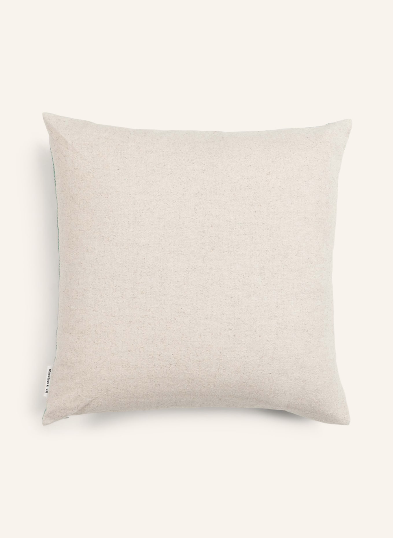 Marc O'Polo Decorative cushion RIBBAN, Color: MINT/ CREAM (Image 2)
