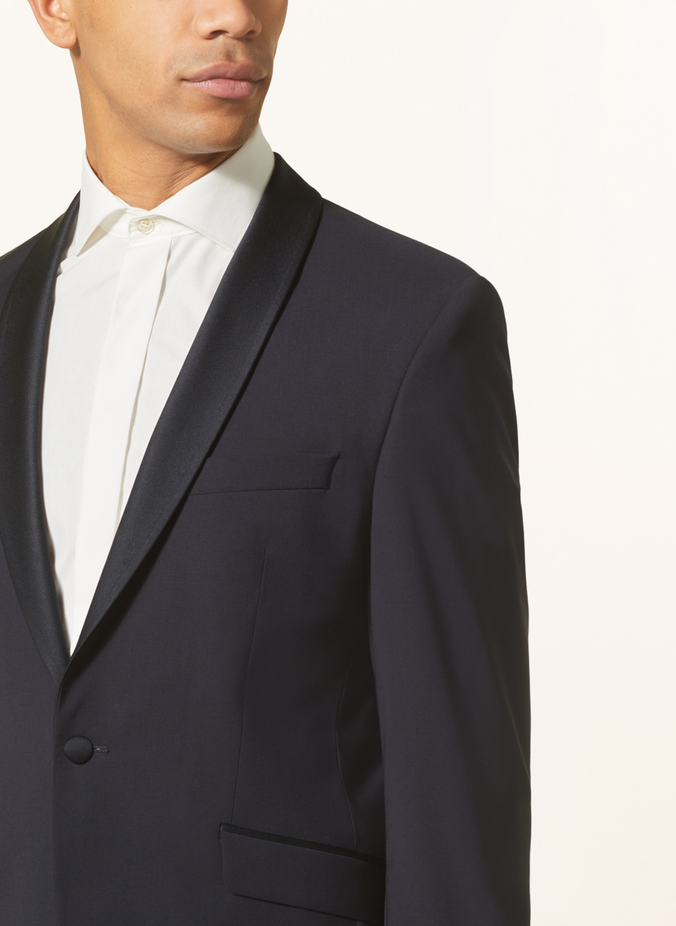 WILVORST Tuxedo jacket extra slim fit, Color: DARK BLUE (Image 4)