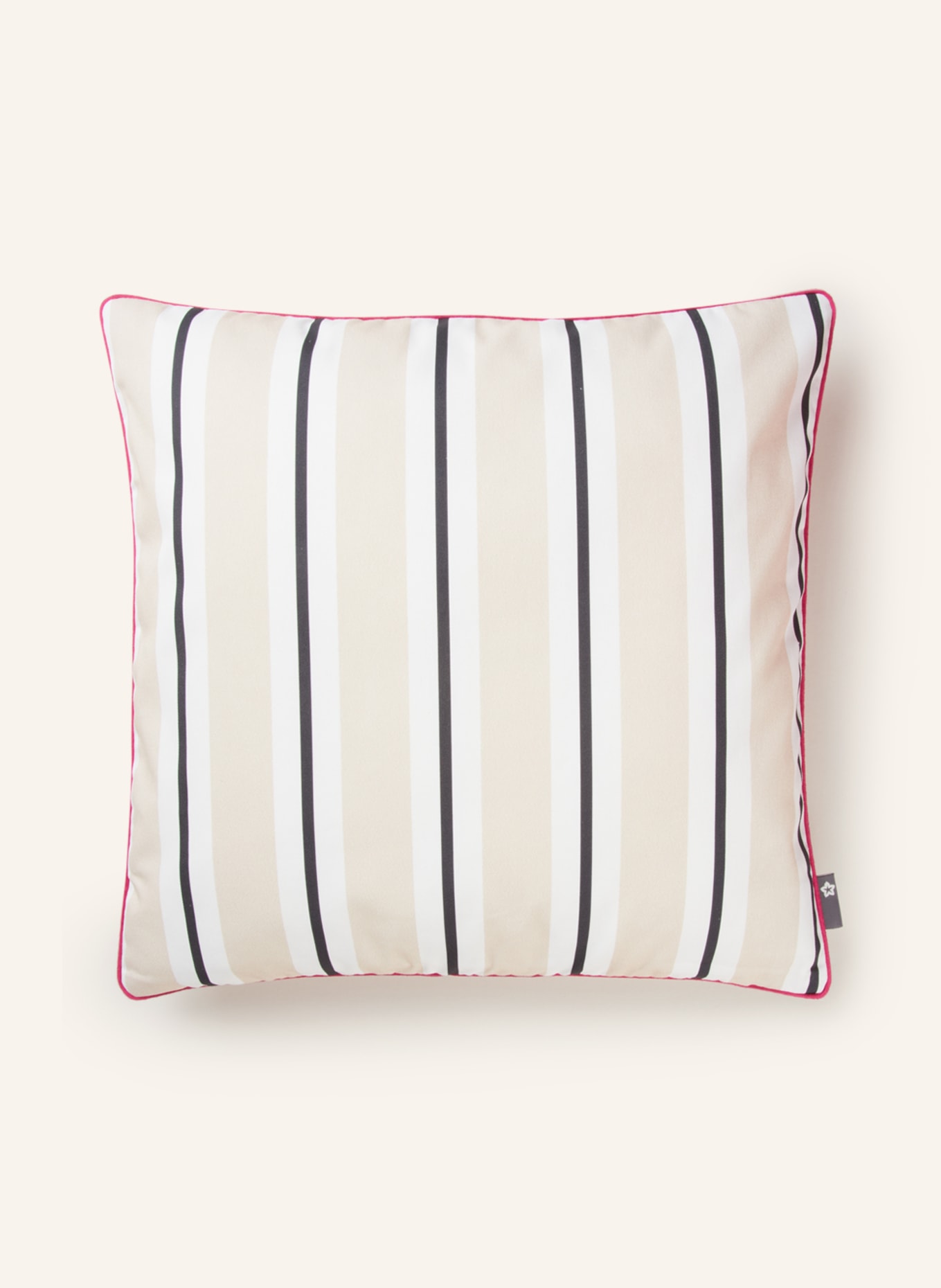 pichler Decorative cushion cover TRIO-K, Color: CREAM/ BEIGE/ ORANGE (Image 1)