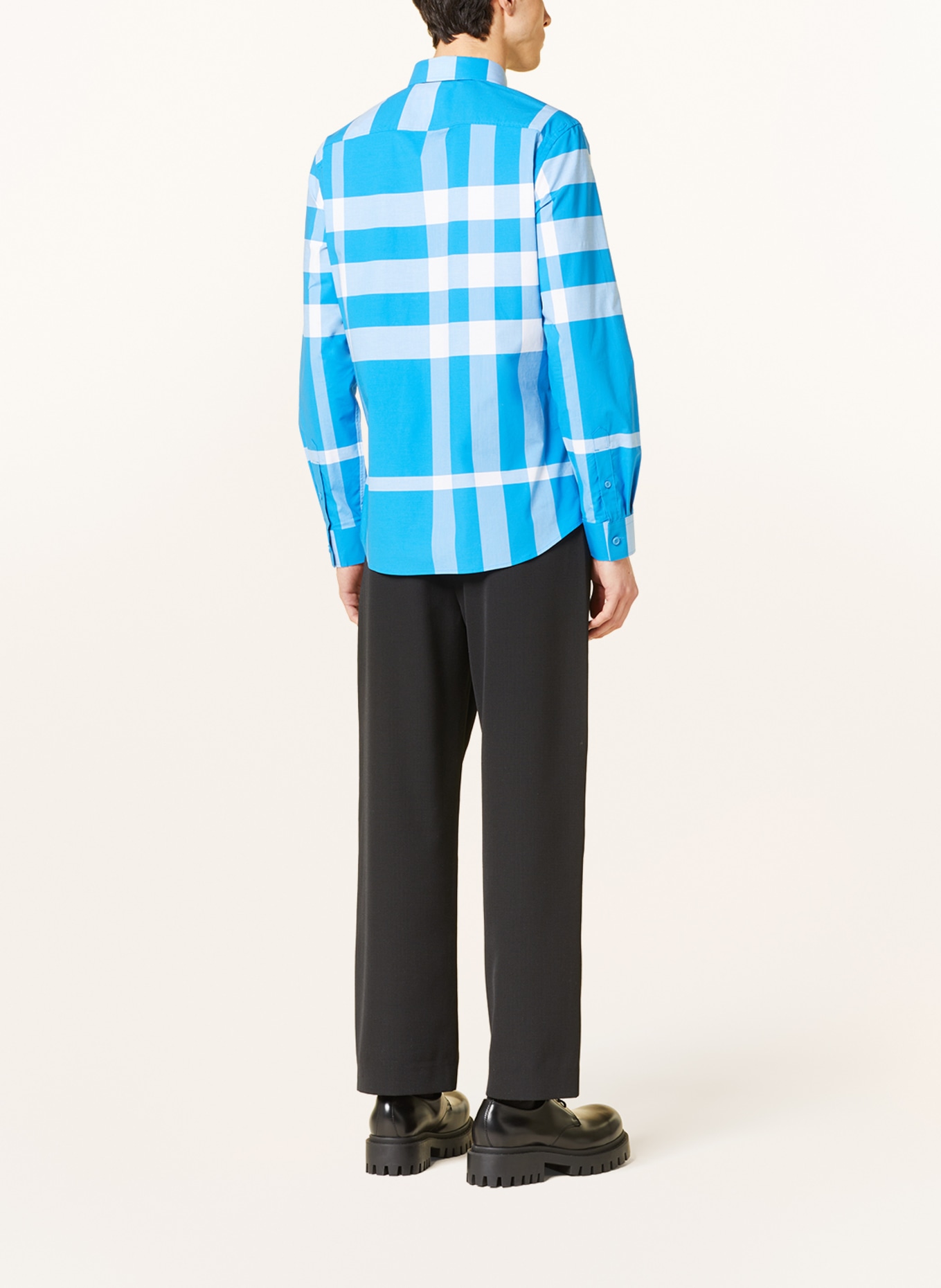 BURBERRY Hemd SOMERTON Slim Fit, Farbe: BLAU/ SCHWARZ/ HELLBLAU (Bild 3)