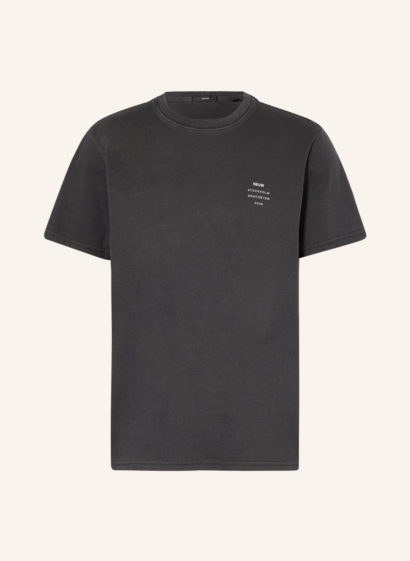 NEUW T-shirt, Color: BLACK (Image 1)