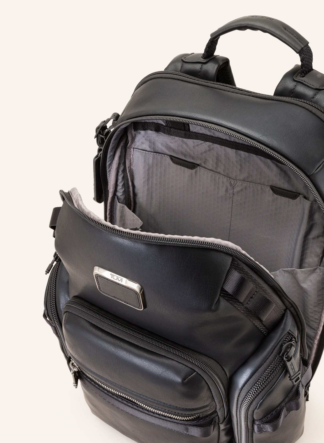 TUMI ALPHA BRAVO backpack NAVIGATION with laptop compartment, Color: BLACK (Image 3)