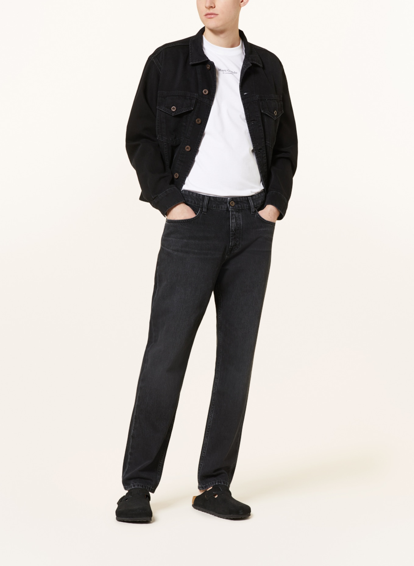 Marc O'Polo Jeans tapered fit, Color: 030 Black od black wash (Image 2)