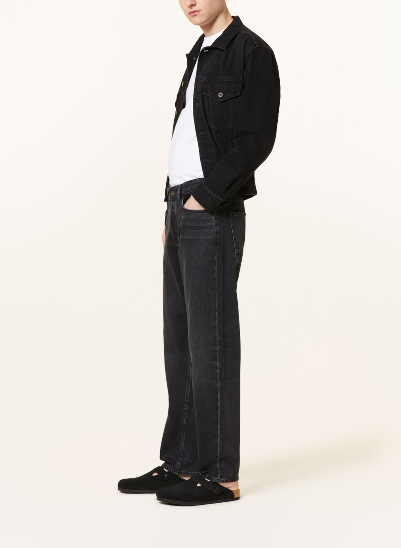 Marc O'Polo Jeans Tapered Fit, Farbe: 030 Black od black wash (Bild 4)