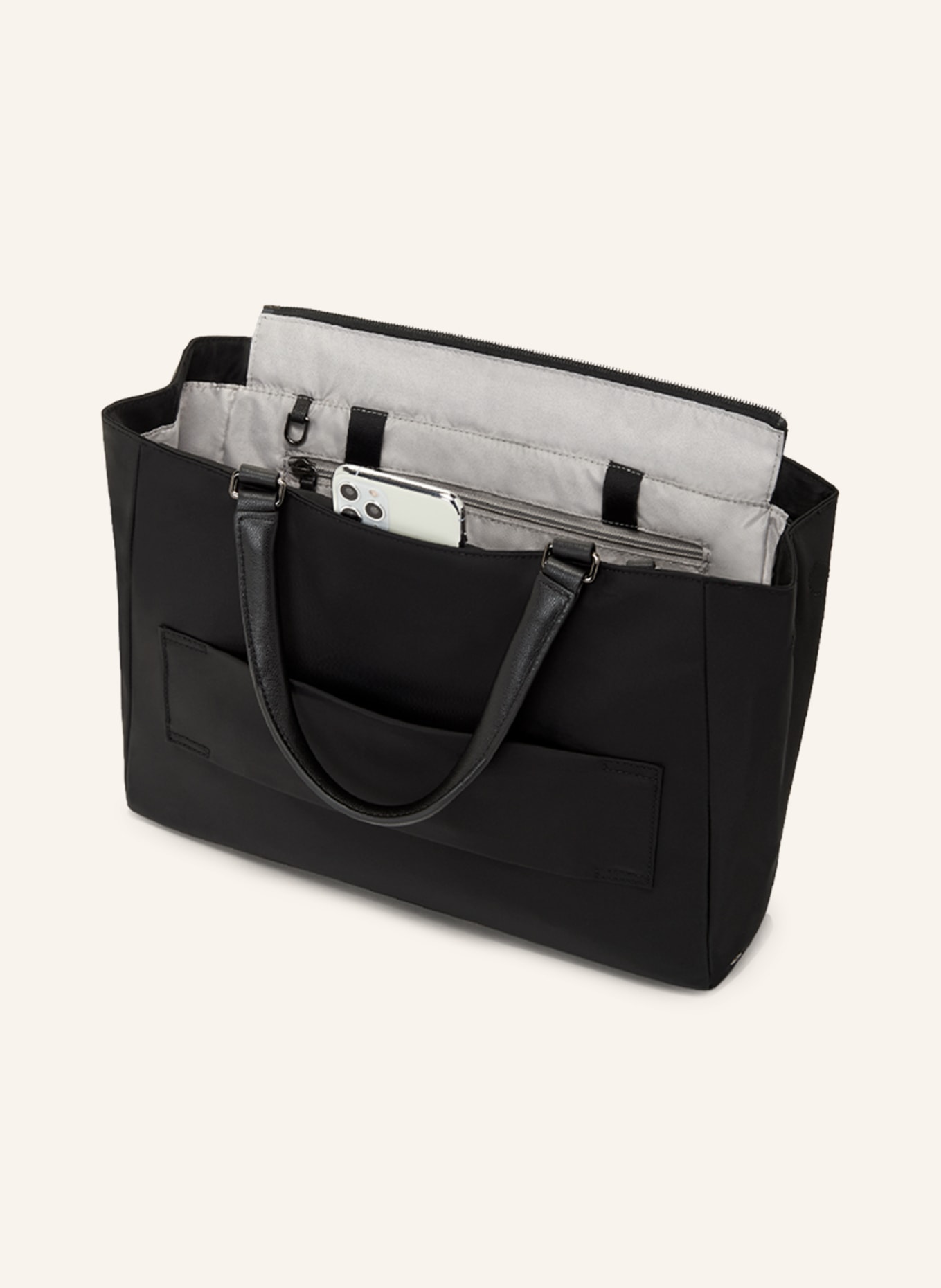 TUMI VOYAGEUR handbag VALETTA MEDIUM with laptop compartment, Color: BLACK (Image 4)