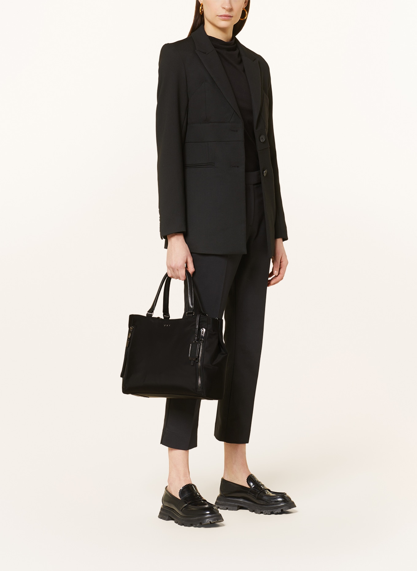 TUMI VOYAGEUR handbag VALETTA MEDIUM with laptop compartment, Color: BLACK (Image 6)
