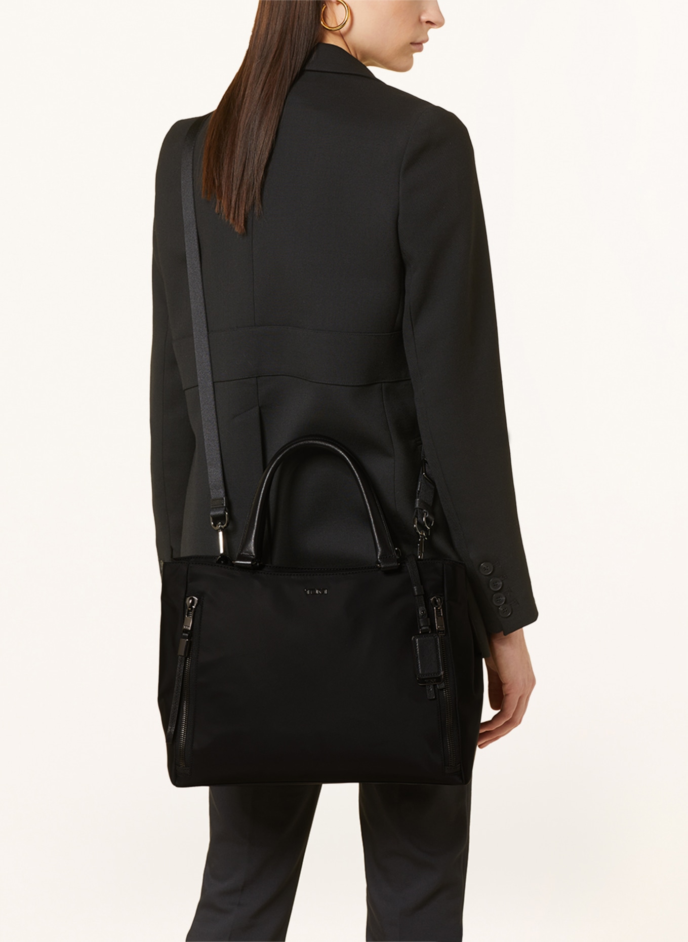 TUMI VOYAGEUR handbag VALETTA MEDIUM with laptop compartment, Color: BLACK (Image 7)
