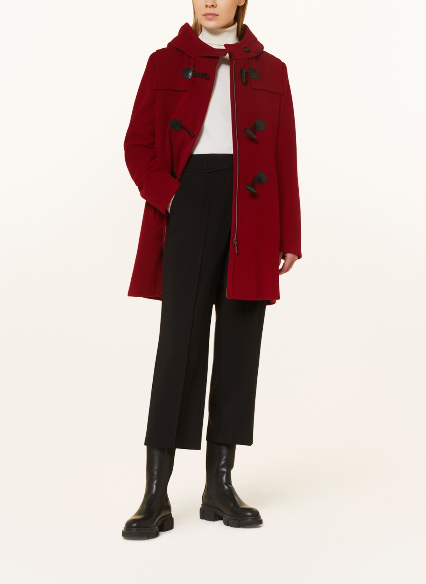 GIL BRET Duffle coat, Color: RED (Image 2)