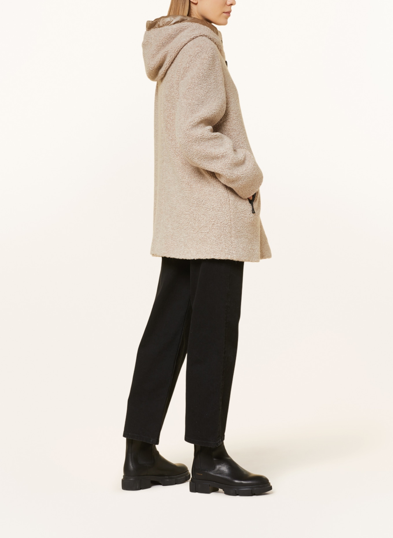 GIL BRET Teddy coat, Color: BEIGE (Image 4)