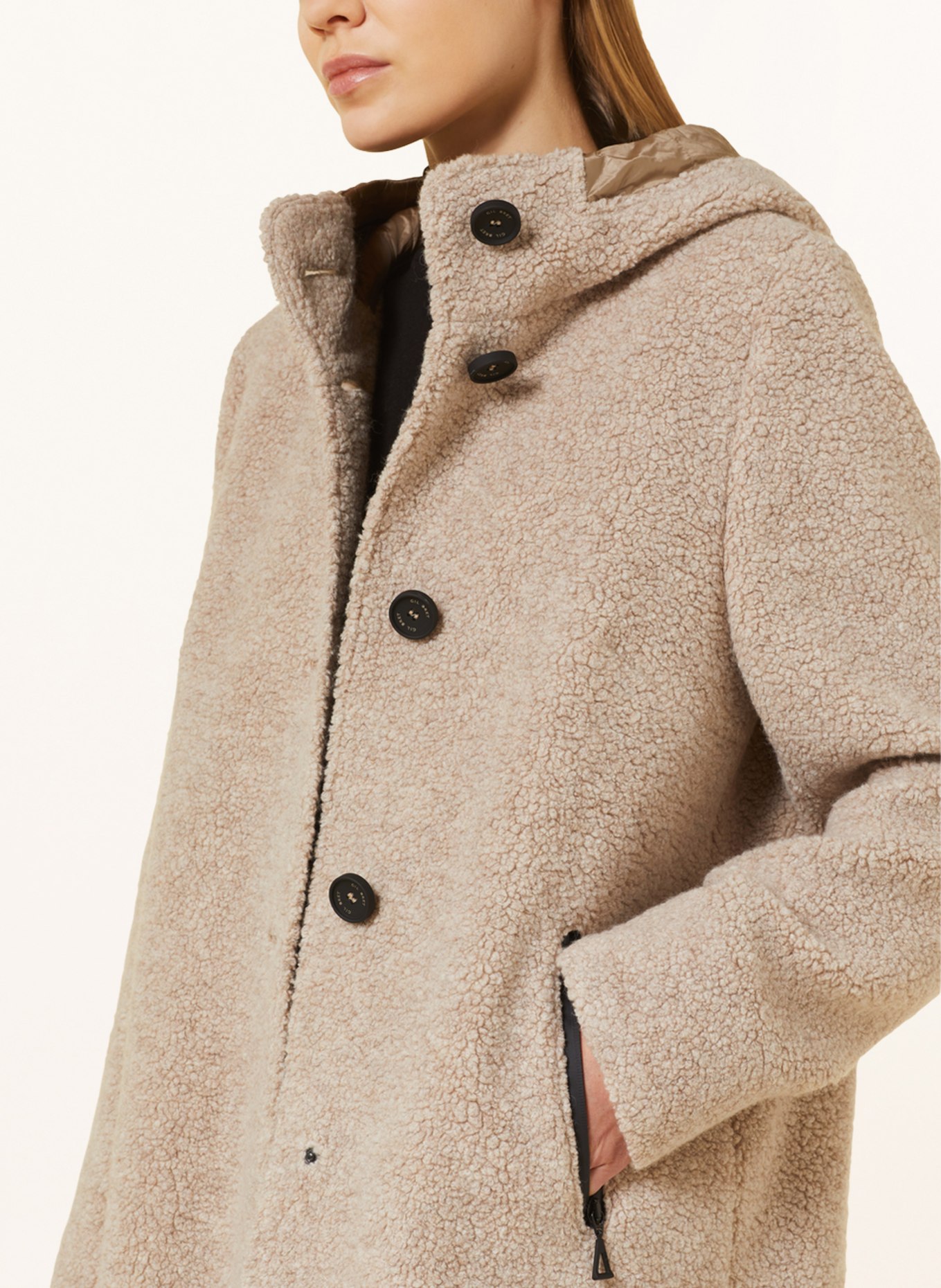GIL BRET Teddy coat, Color: BEIGE (Image 5)