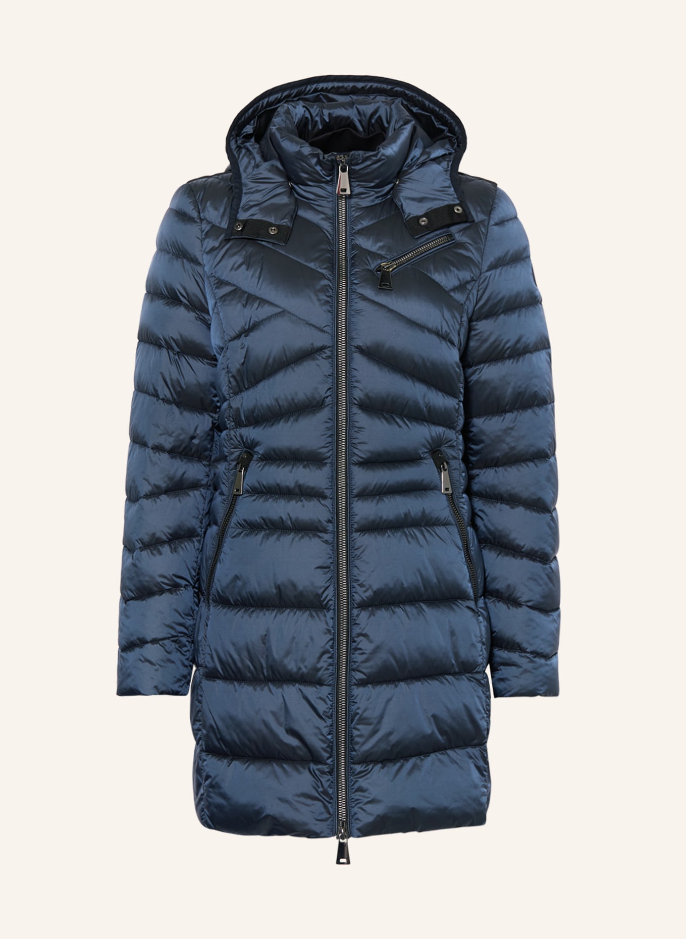GIL BRET Quilted coat with DUPONT™ SORONA® insulation, Color: DARK BLUE (Image 1)