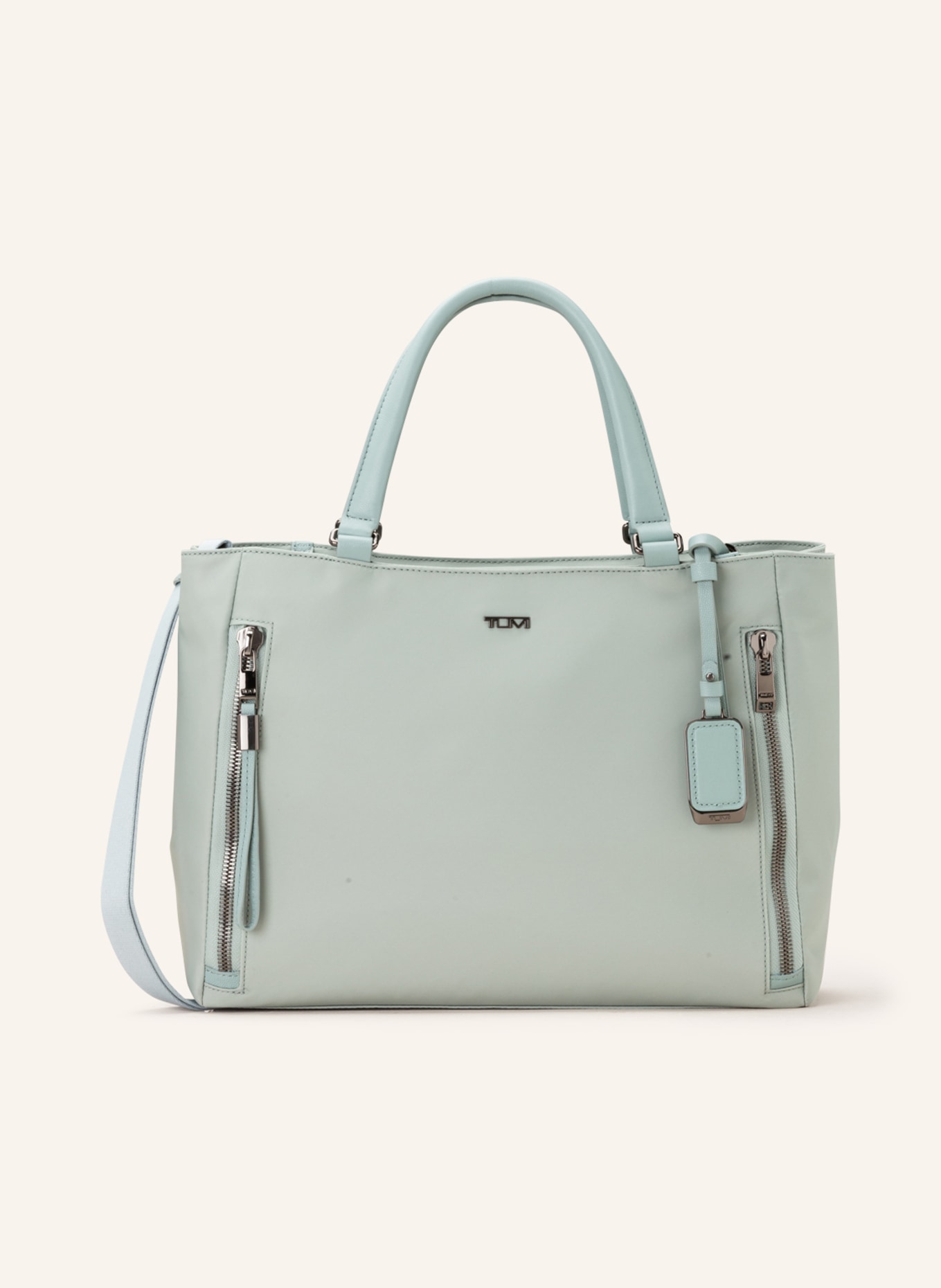 TUMI VOYAGEUR handbag VALETTA MEDIUM with laptop compartment, Color: MINT (Image 1)
