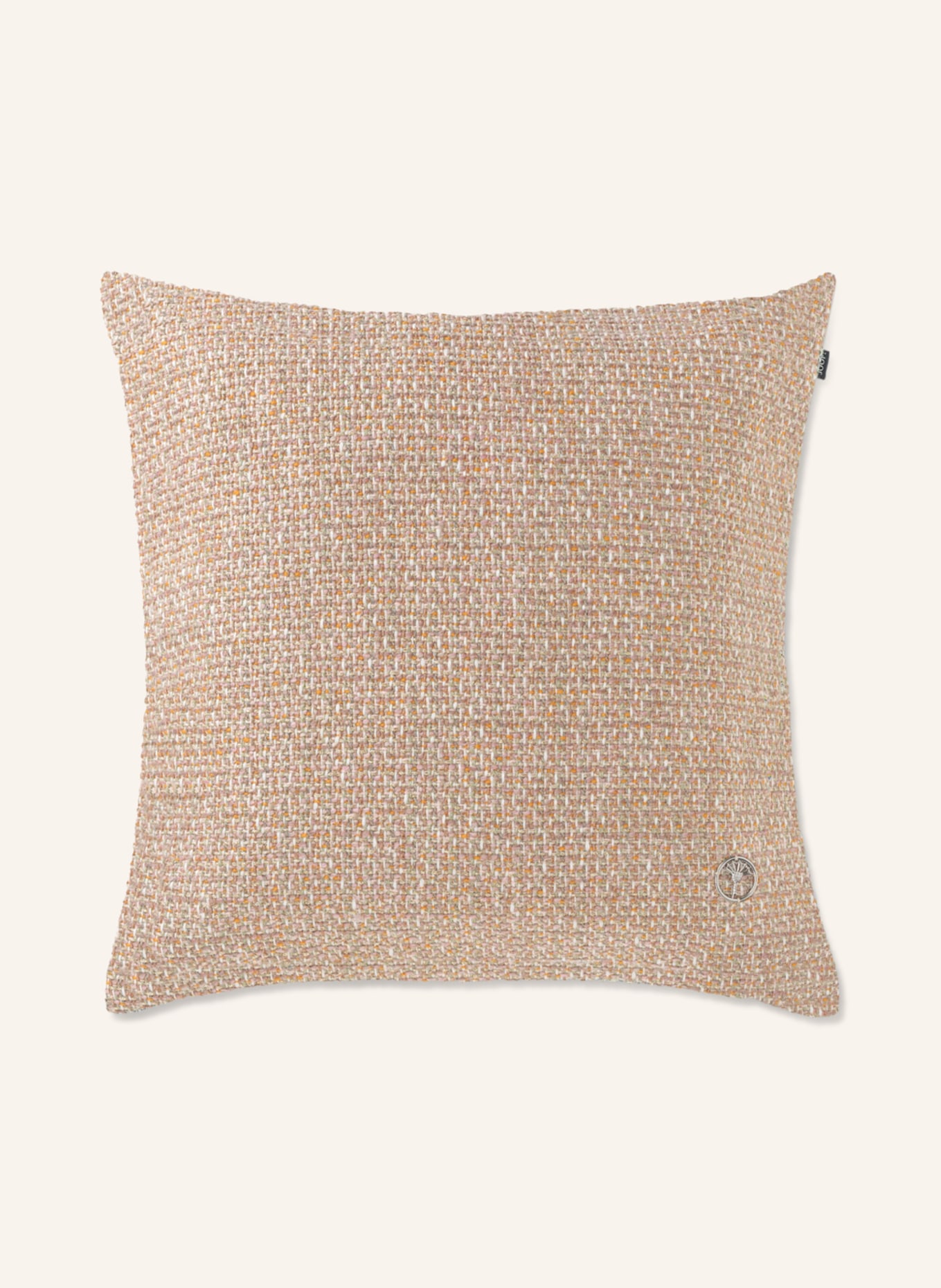 JOOP! Decorative cushion cover JOOP! GRAND in bouclé with glitter thread, Color: ROSE (Image 1)