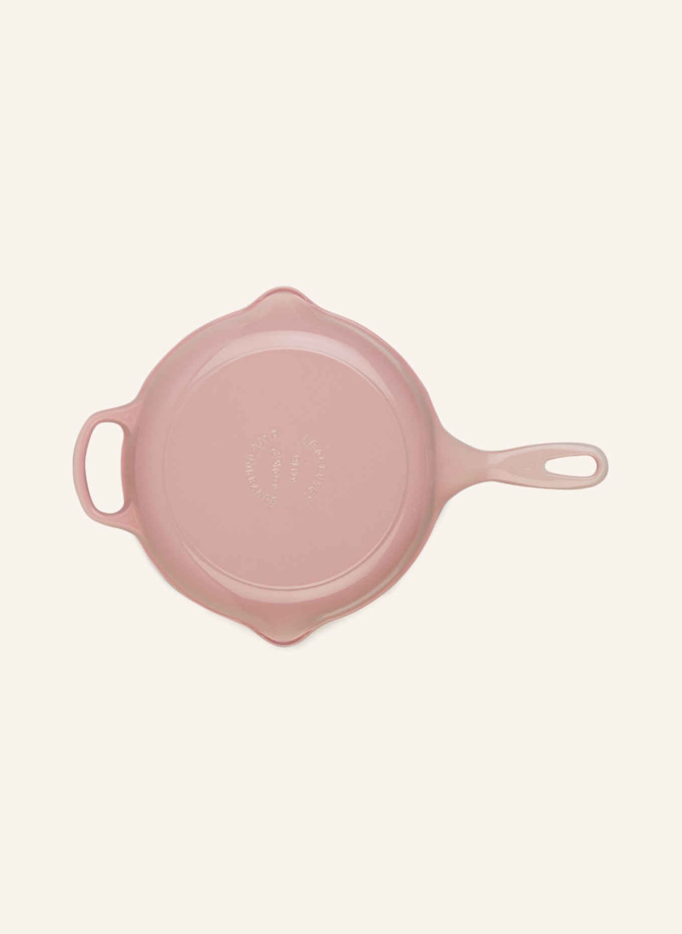 LE CREUSET Brat- und Servierpfanne SIGNATURE: HELLROSA