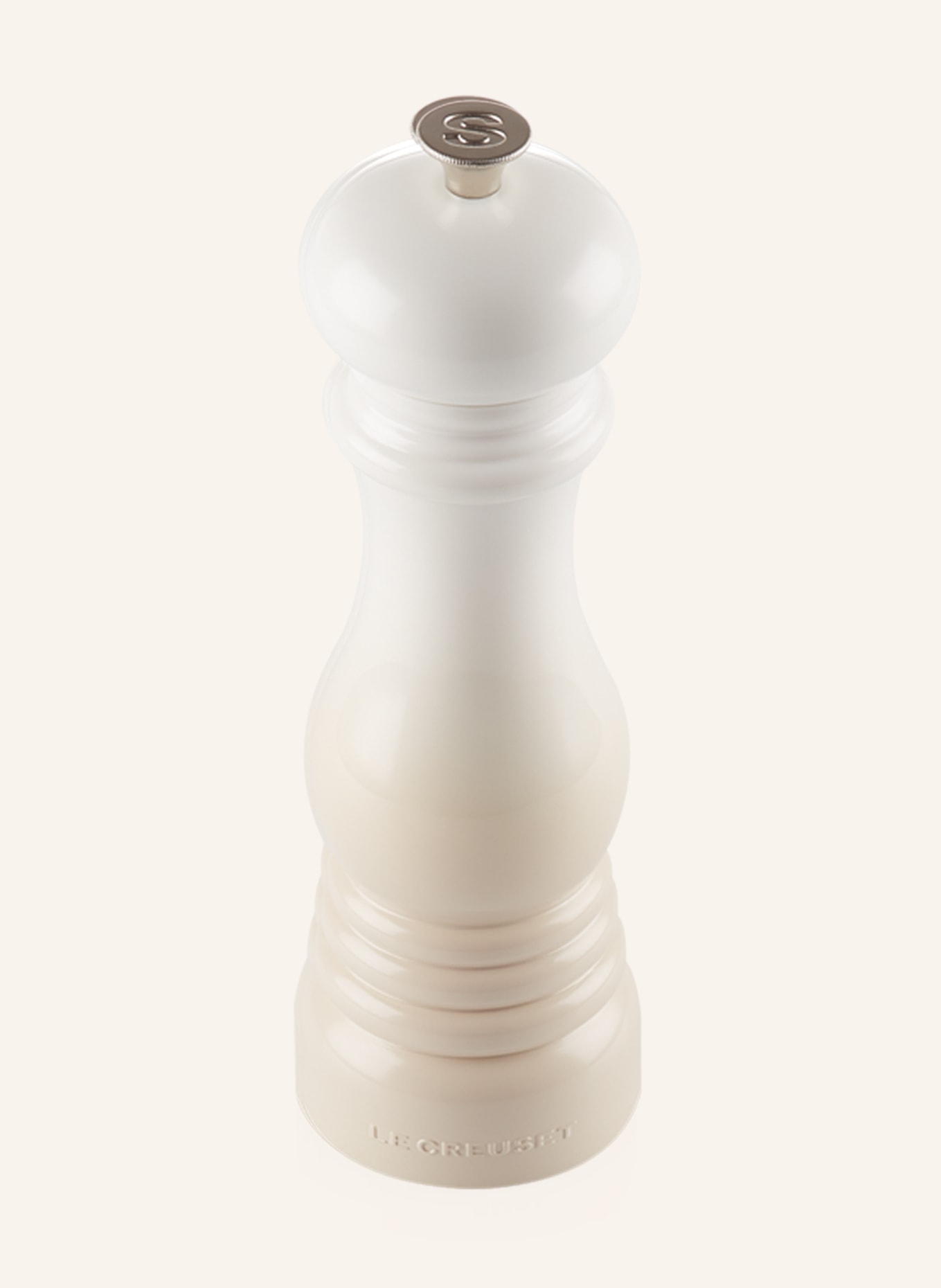 LE CREUSET Pfeffermühle, Farbe: WEISS (Bild 1)