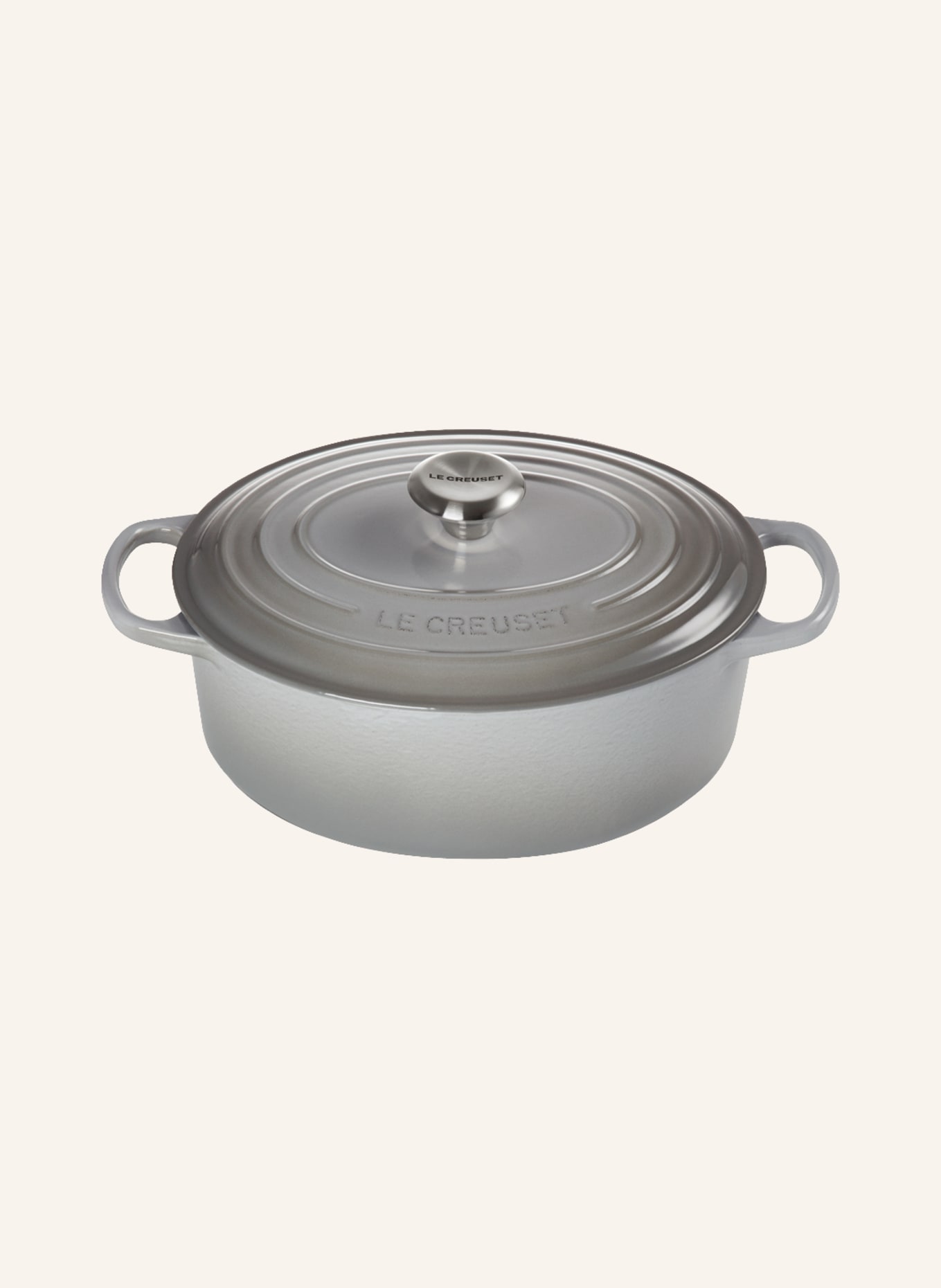 LE CREUSET Bräter SIGNATURE: 541 Mist Grey