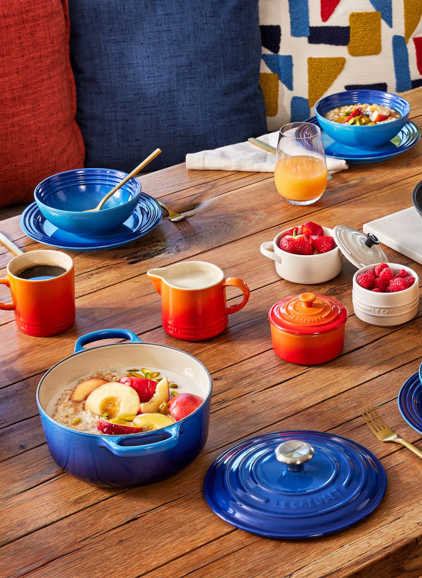 LE CREUSET Bräter SIGNATURE: AZURE