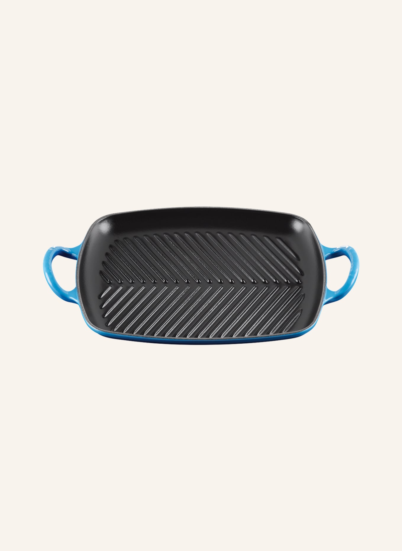 LE CREUSET Grillplatte SIGNATURE: AZURE