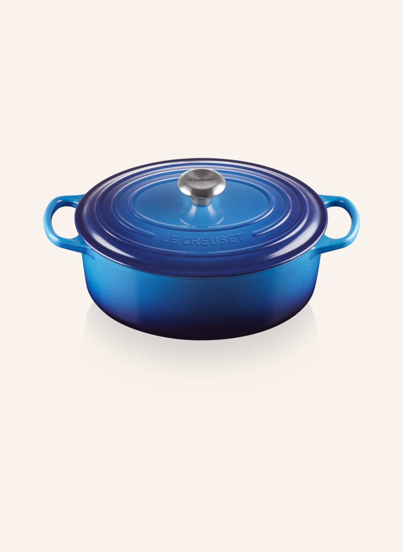 LE CREUSET Bräter SIGNATURE, Farbe: AZURE (Bild 1)