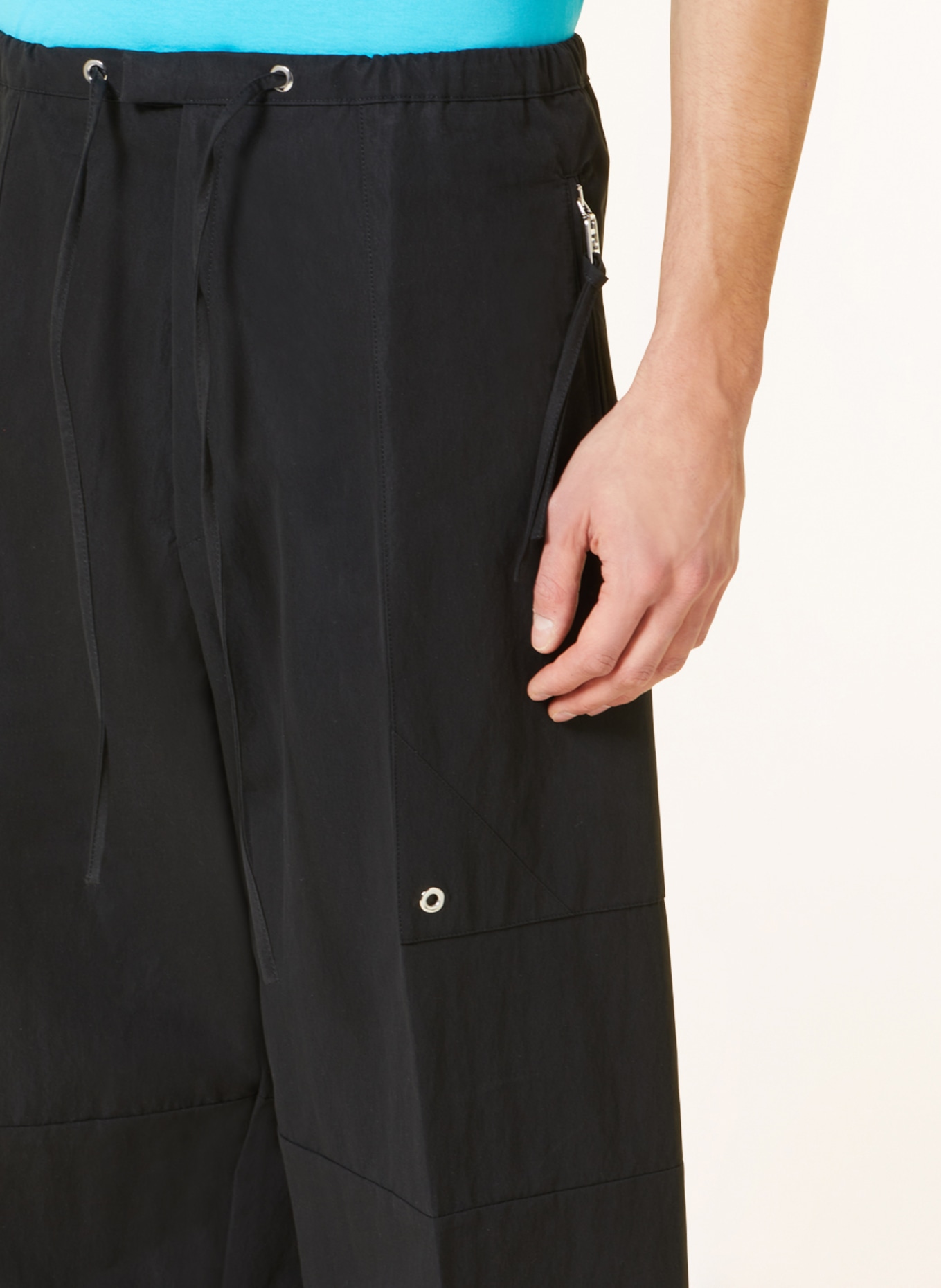 FENDI Pants in jogger style, Color: BLACK (Image 5)