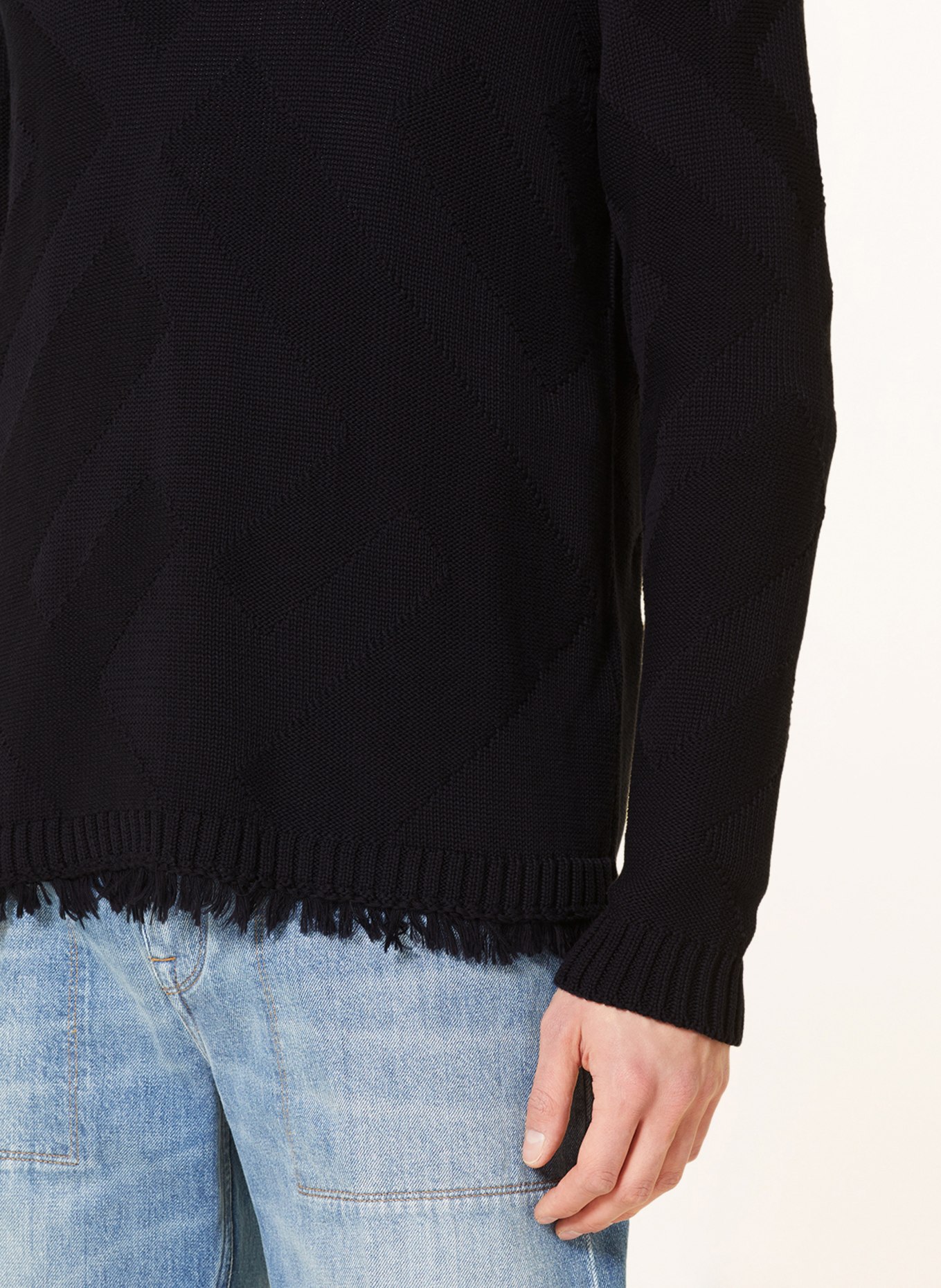 FENDI Pullover, Farbe: DUNKELBLAU (Bild 4)